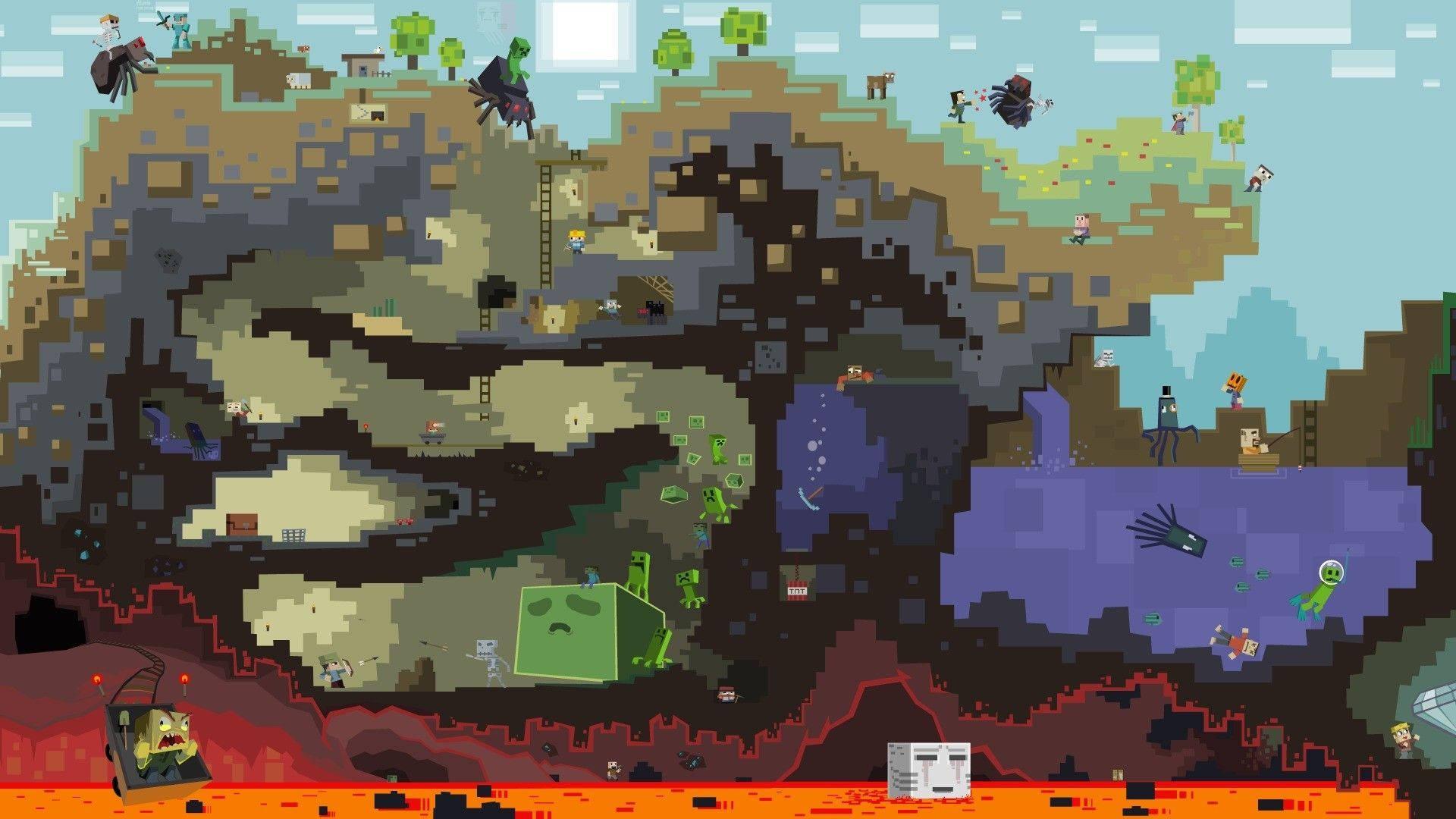 Minecraft Life Underground And Underwater