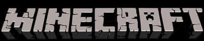Minecraft Logo Black Background — 401x82 wallpaper