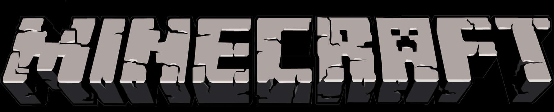 Minecraft Logo Cracked Texture — 1783x361 wallpaper