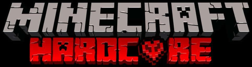 Minecraft_ Hardcore_ Mode_ Logo — 965x256 wallpaper