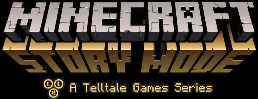 Minecraft_ Story_ Mode_ Logo — 843x323 wallpaper