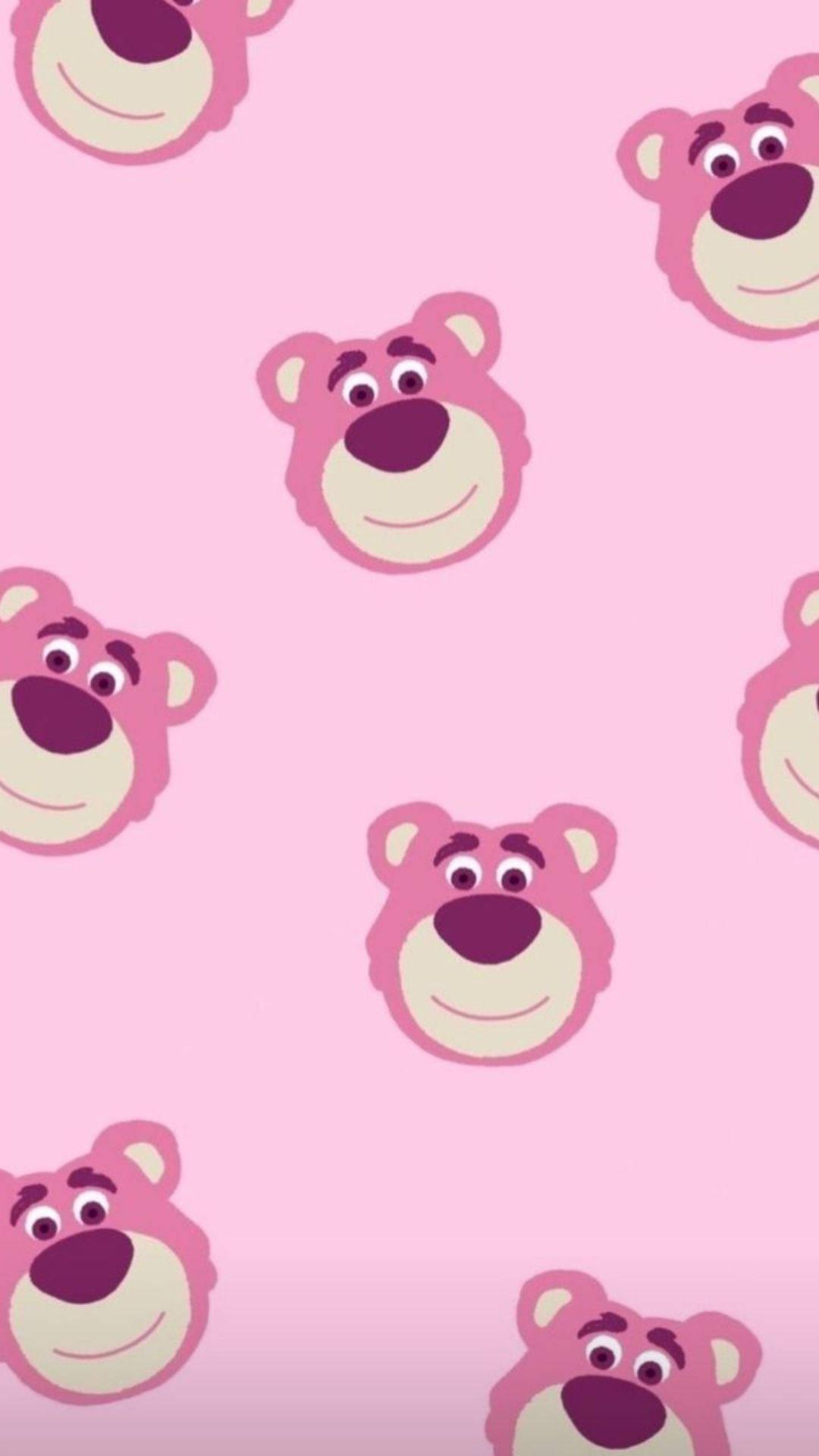 Mini Lotso Pattern — 1080x1920 wallpaper