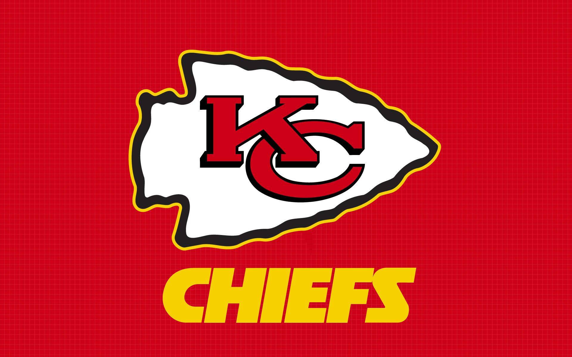 Minimal Red Kansas City Chiefs Logo — 1920x1200 wallpaper