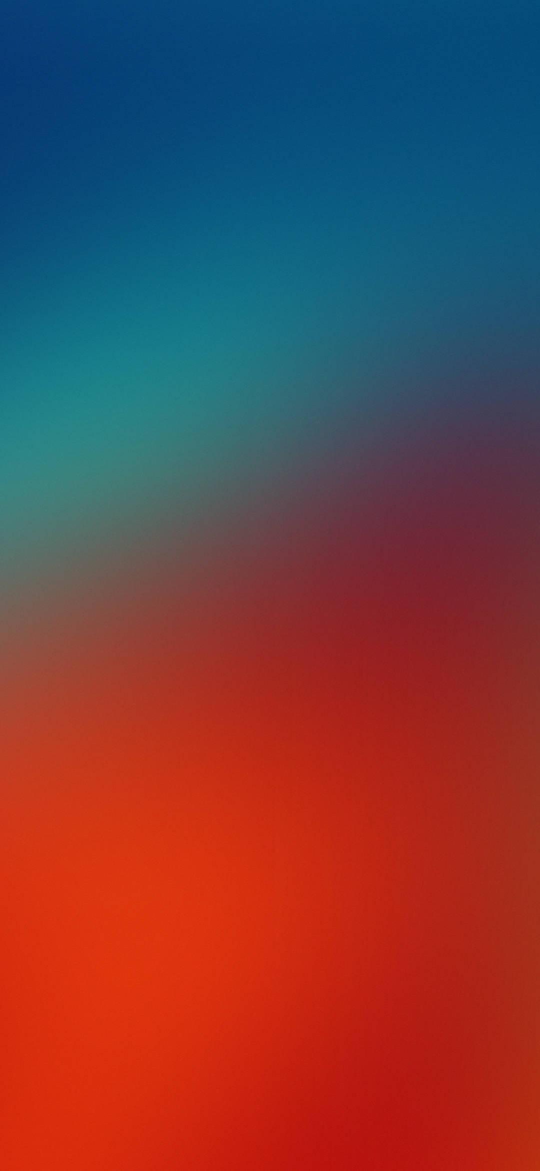 Minimalist Blue Red Gradient Oppo A5s — 1080x2340 wallpaper