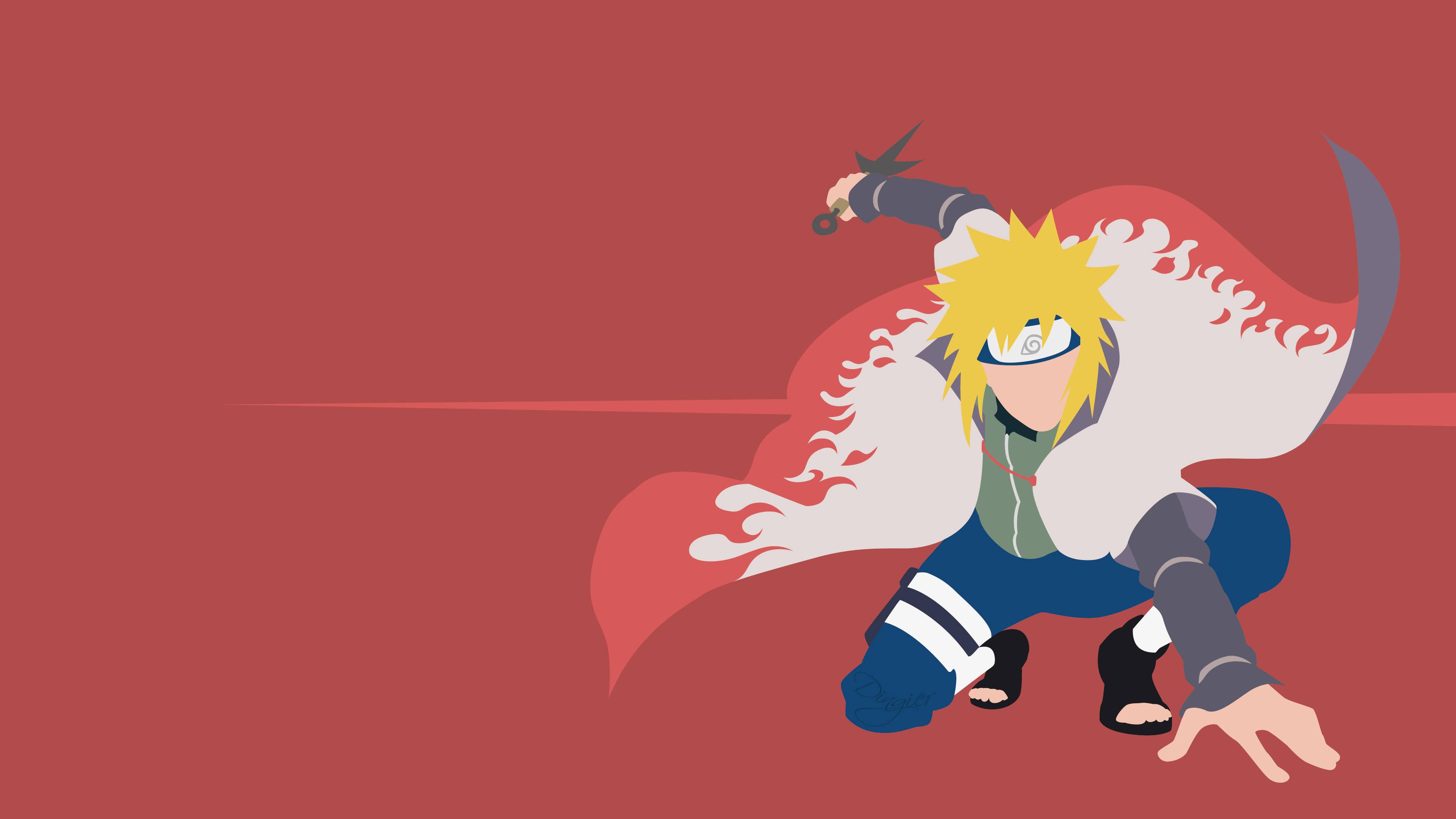 Minimalist Minato Art — 3840x2160 wallpaper
