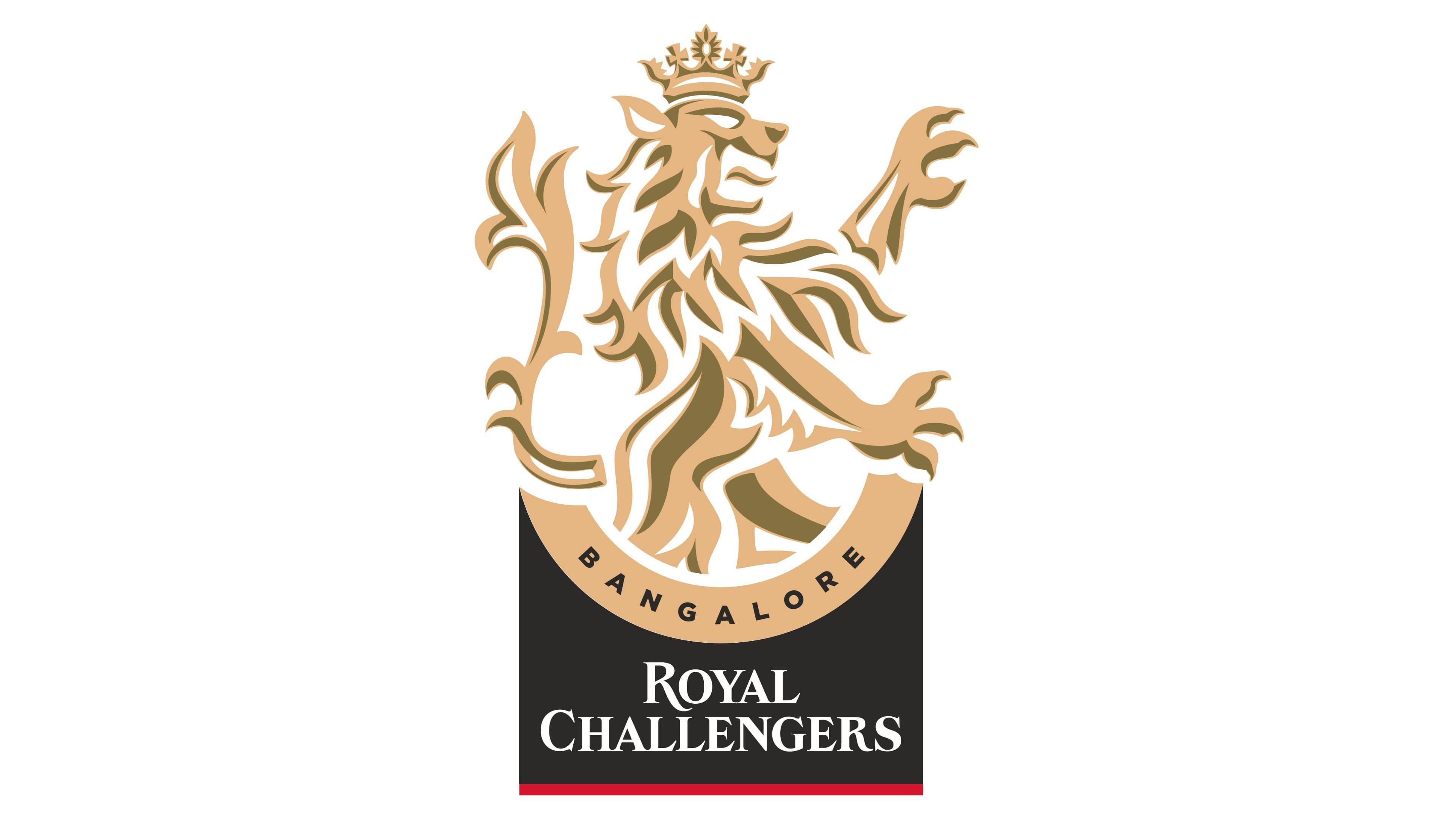 Minimalist Royal Challengers Bangalore Logo — 3840x2160 wallpaper