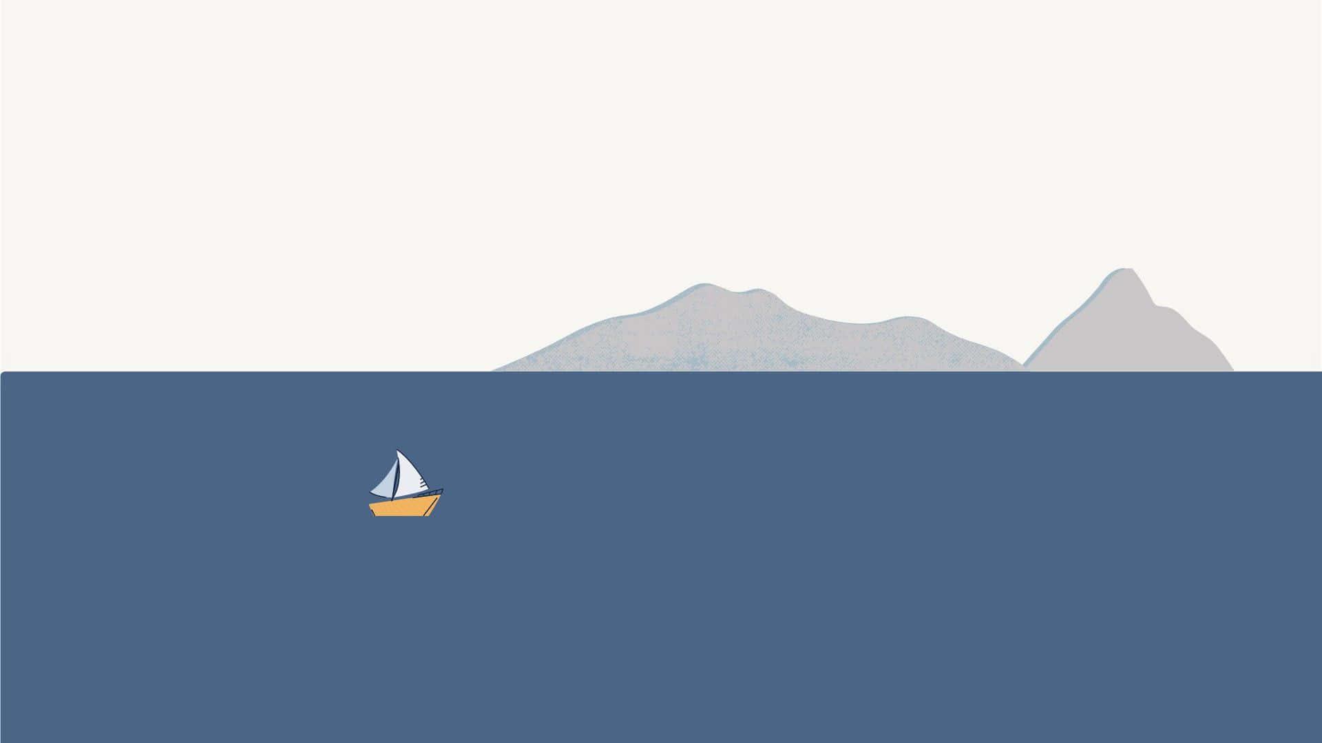 Minimalist Sailboat Pictures — 1920x1080 wallpaper