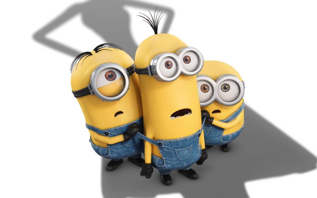 Minion Shadow 4k Cartoon — 1024x640 wallpaper