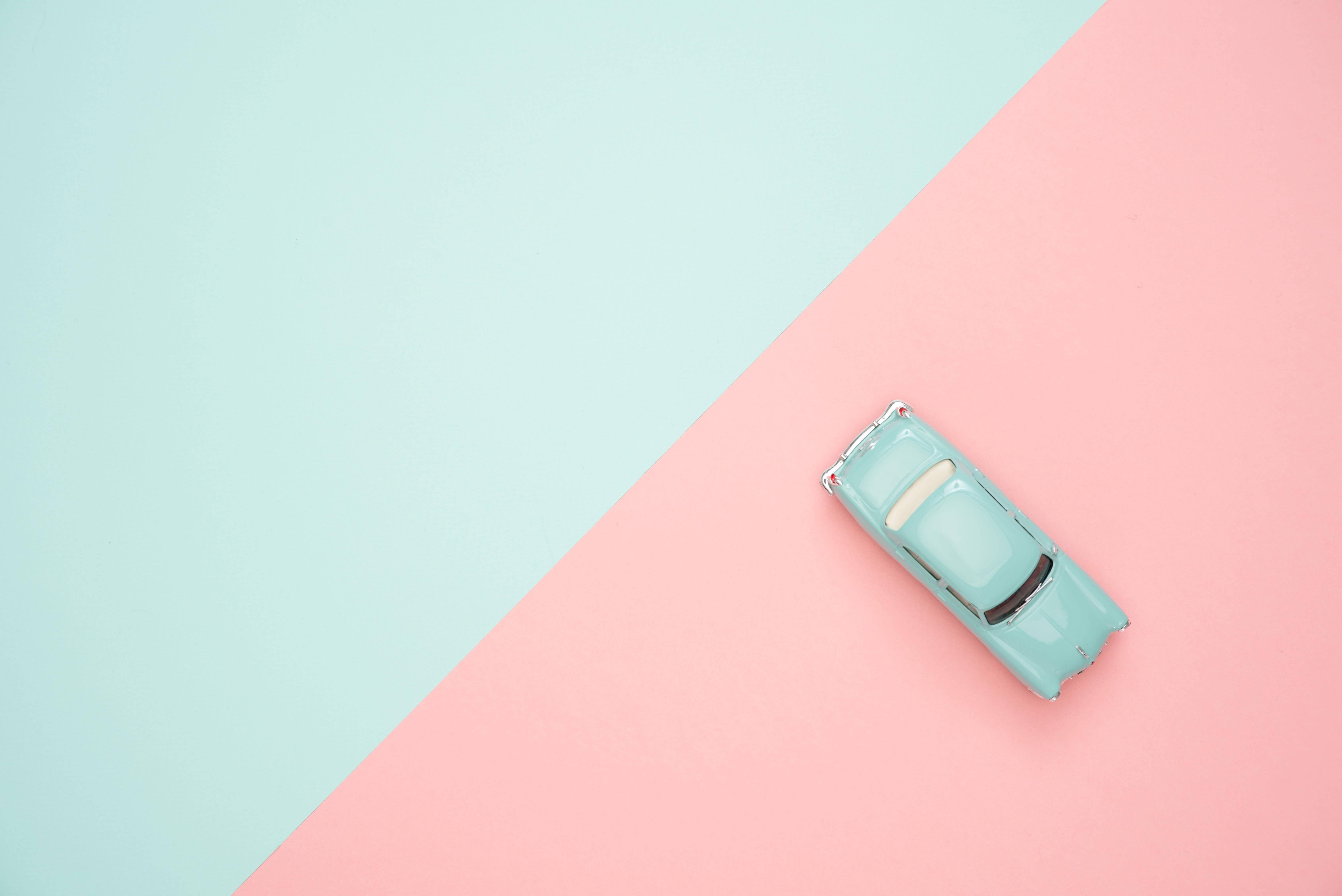 Mint Green Car Pastel Aesthetic — 6016x4016 wallpaper