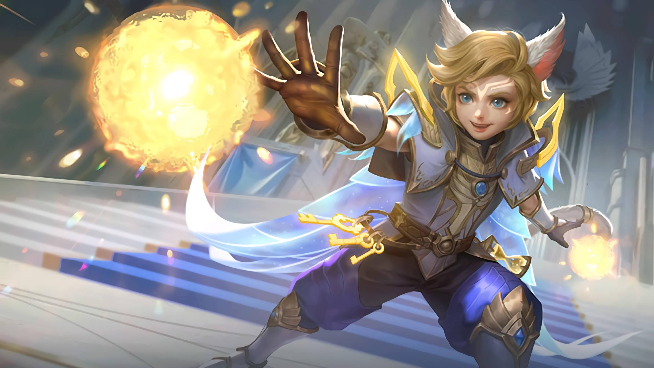 Mobile Legend Lightborn Harith — 2560x1440 wallpaper