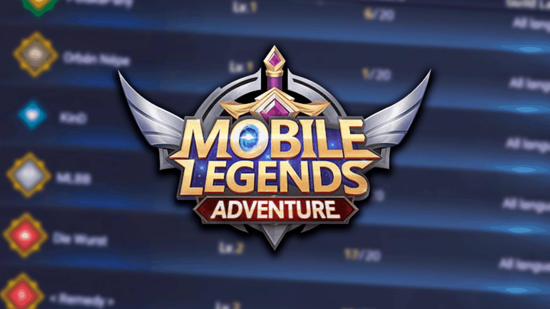 Mobile Legends Adventure Logo — 1920x1080 wallpaper