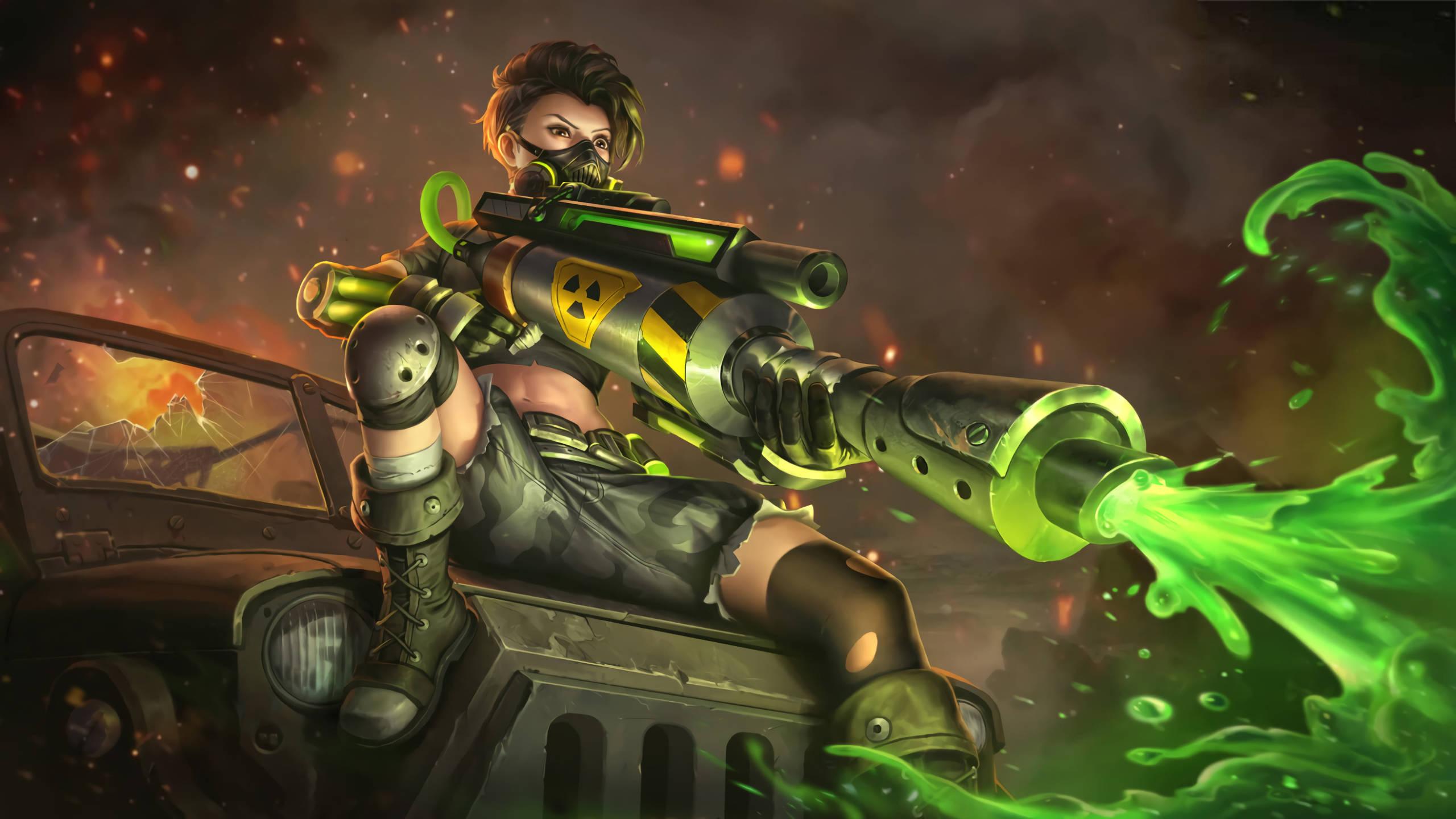 Mobile Legends Biochemical Kimmy — 2560x1440 wallpaper