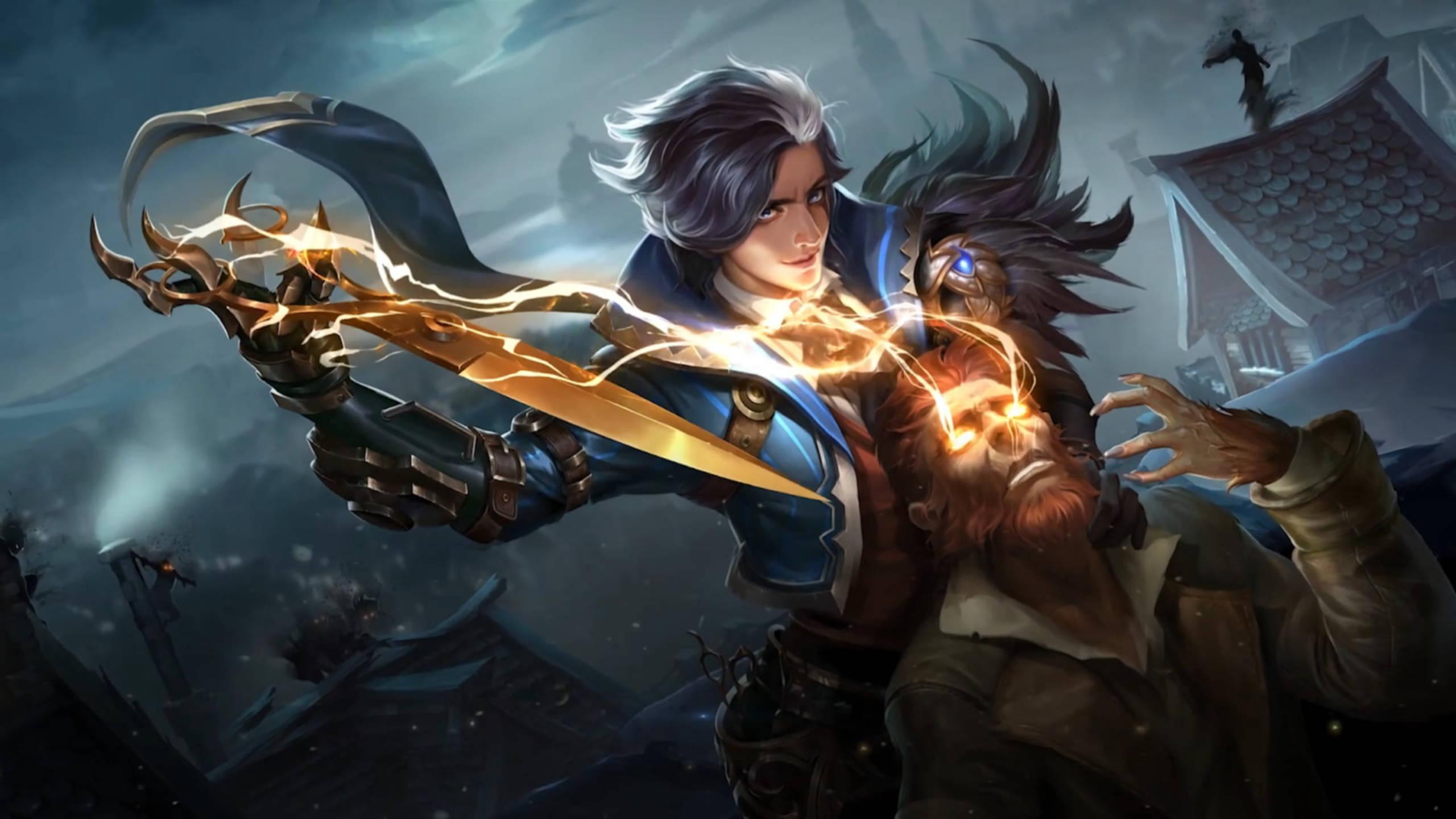 Mobile Legends Gusion And Holly Scissor — 2560x1440 wallpaper