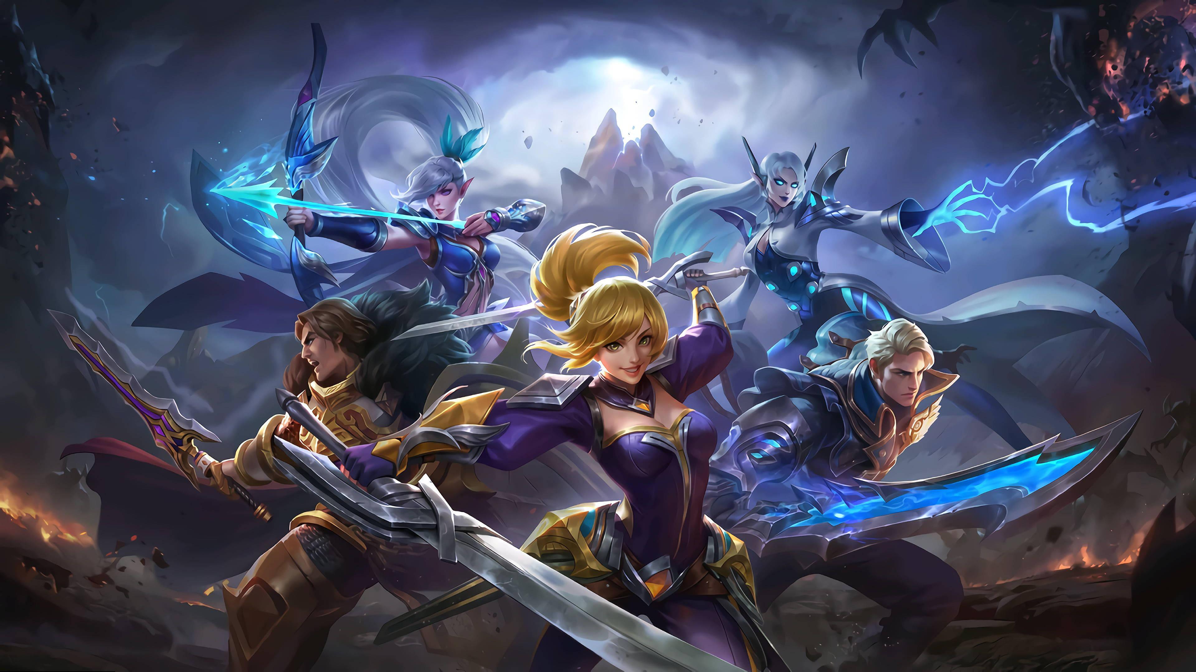 Mobile Legends Heroes Cover — 3840x2160 wallpaper
