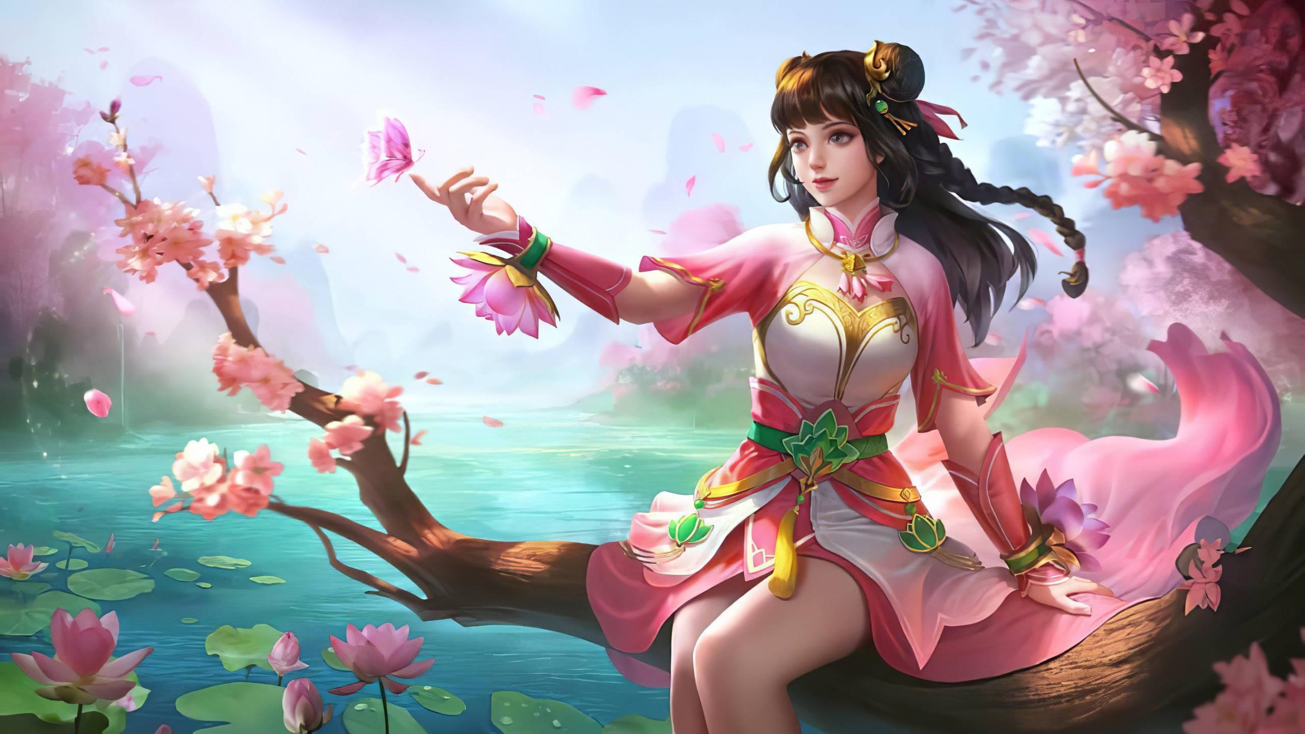 Mobile Legends Lotus Guinevere — 2560x1440 wallpaper