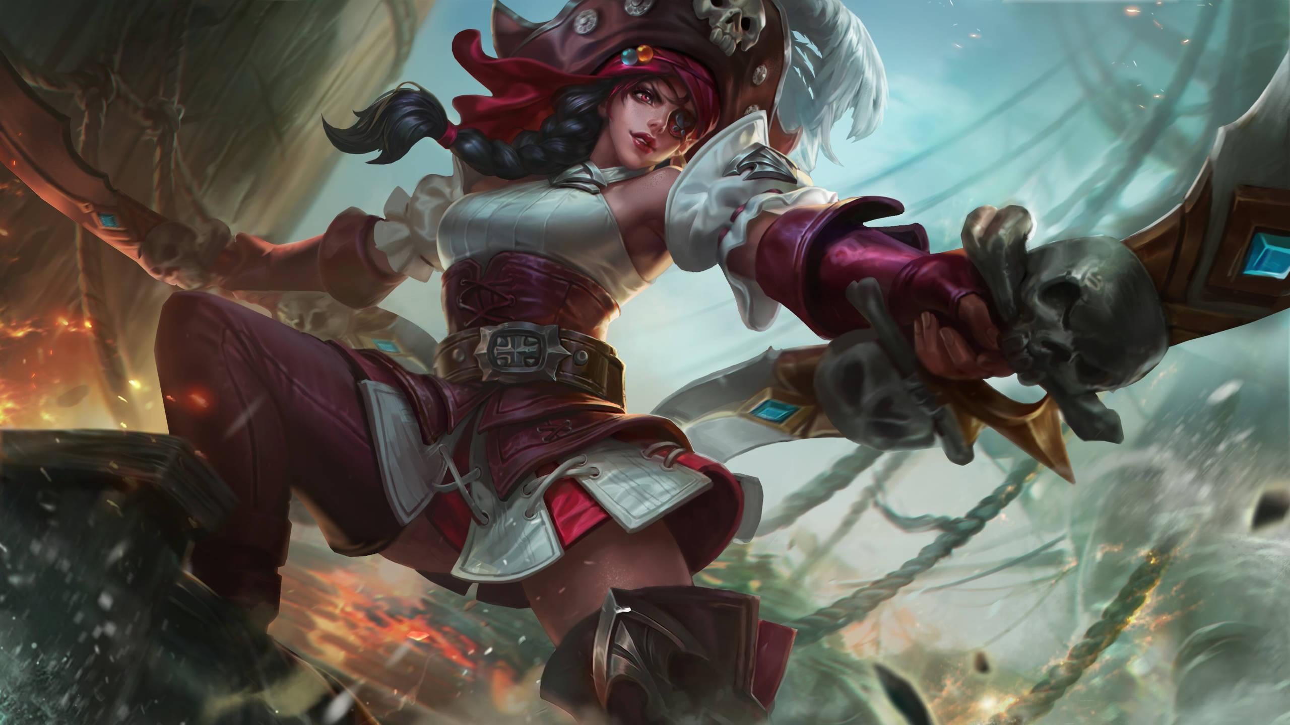 Mobile Legends Pirate Karina — 2560x1440 wallpaper