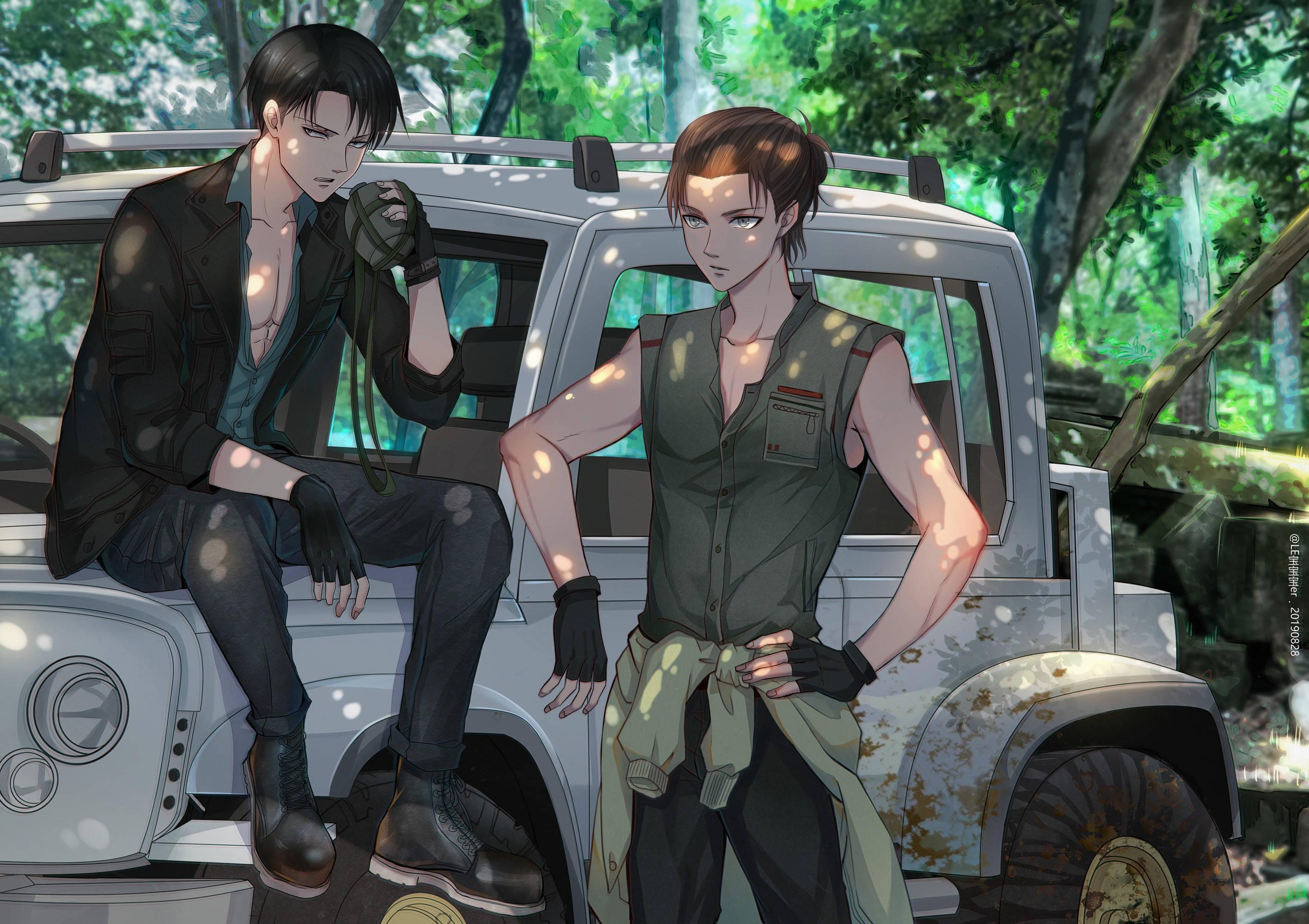 Modern Day Eren Yeager — 2833x2000 wallpaper