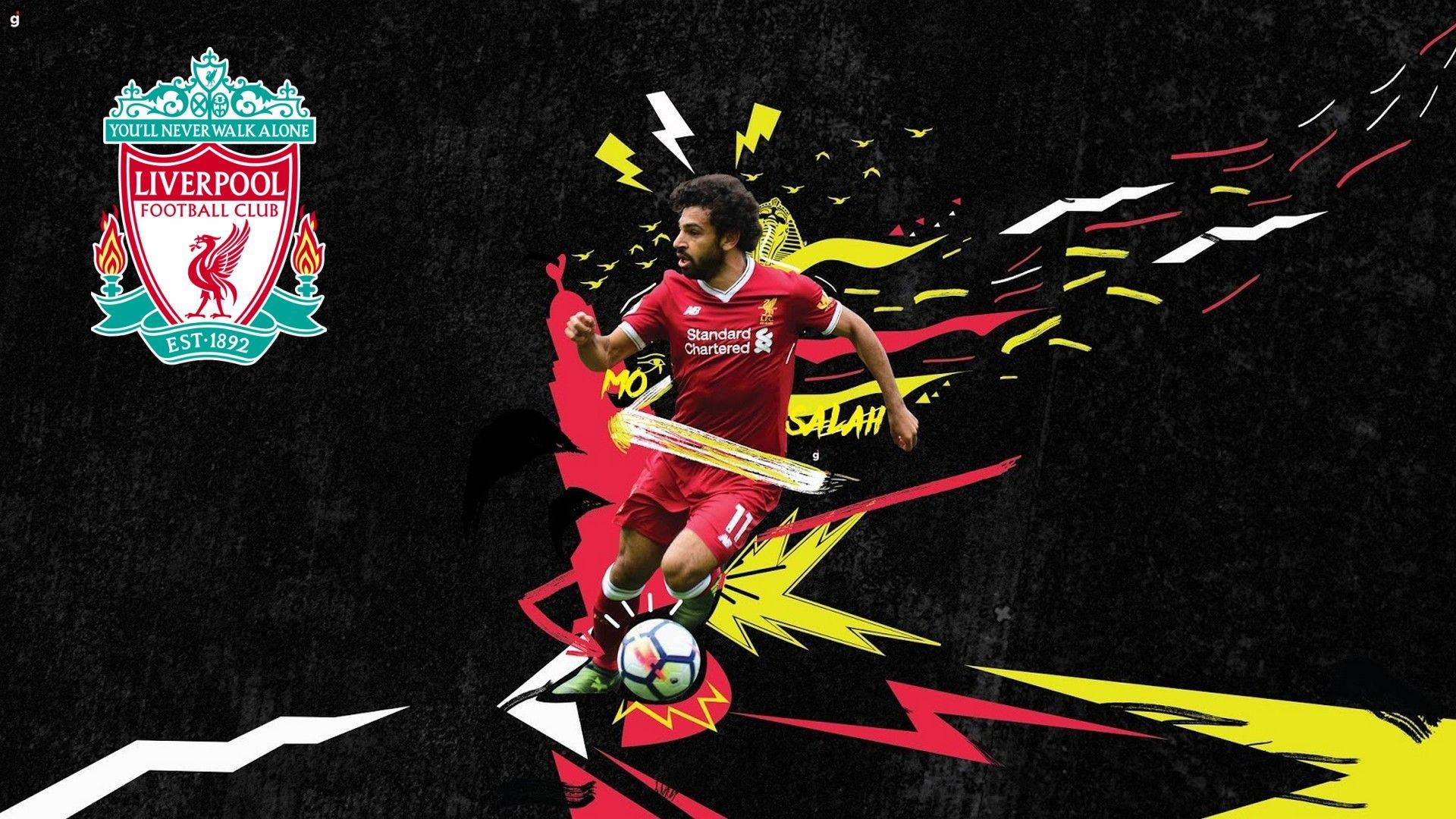 Mohamed Salah, Liverpool's Star Player — 1920x1080 wallpaper