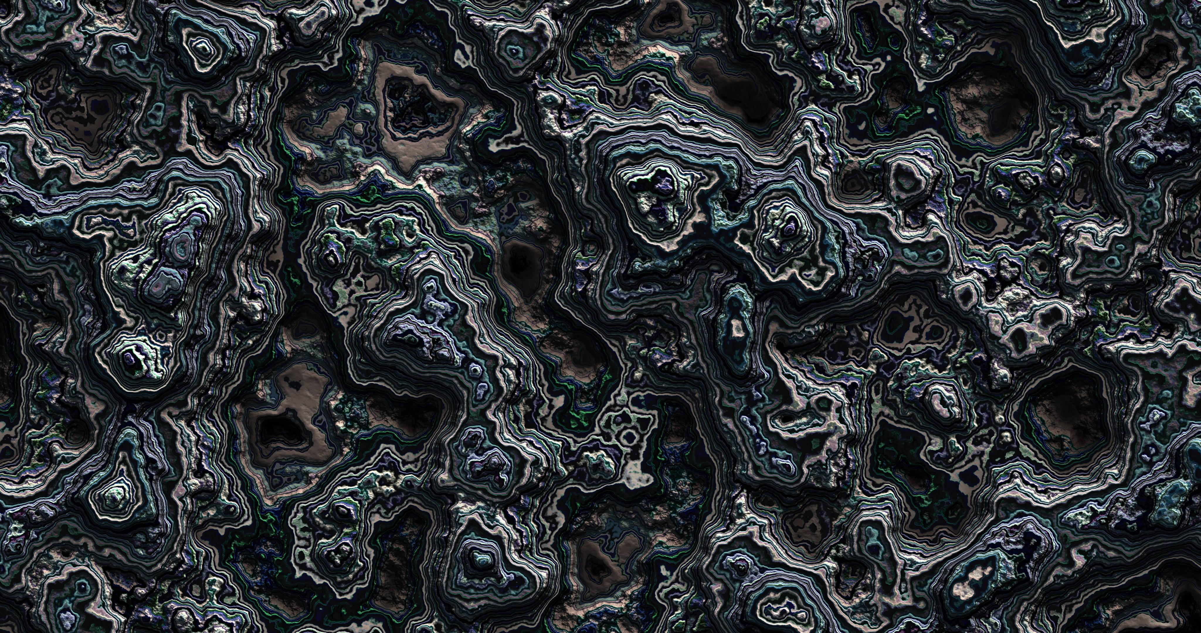 Molten Dark Lava in 4K Ultra HD — 4096x2160 wallpaper
