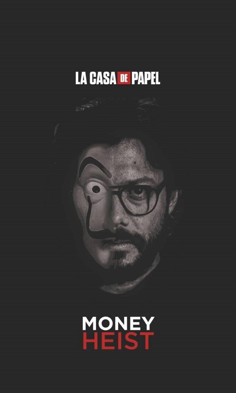 Money Heist Professor Dali Mask — 769x1280 wallpaper