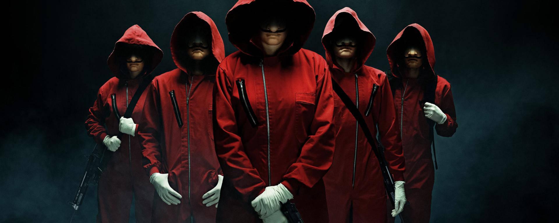 Money Heist Red Jumpsuit — 1920x768 wallpaper