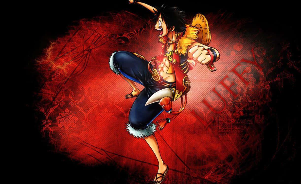 Monkey D Luffy fights for justice! — 1221x745 wallpaper