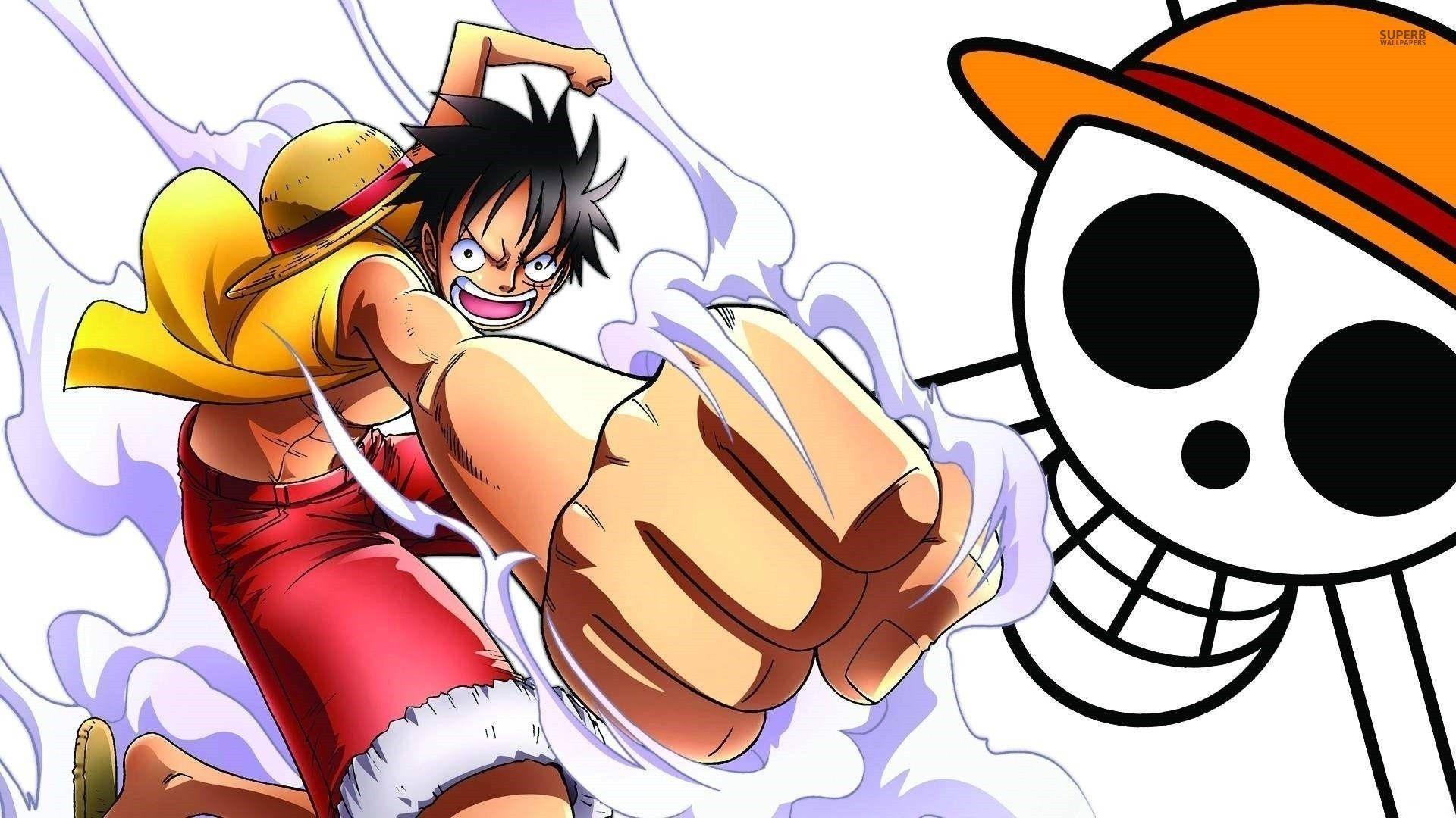 Monkey D Luffy Gomu Gomu Punch — 1920x1080 wallpaper