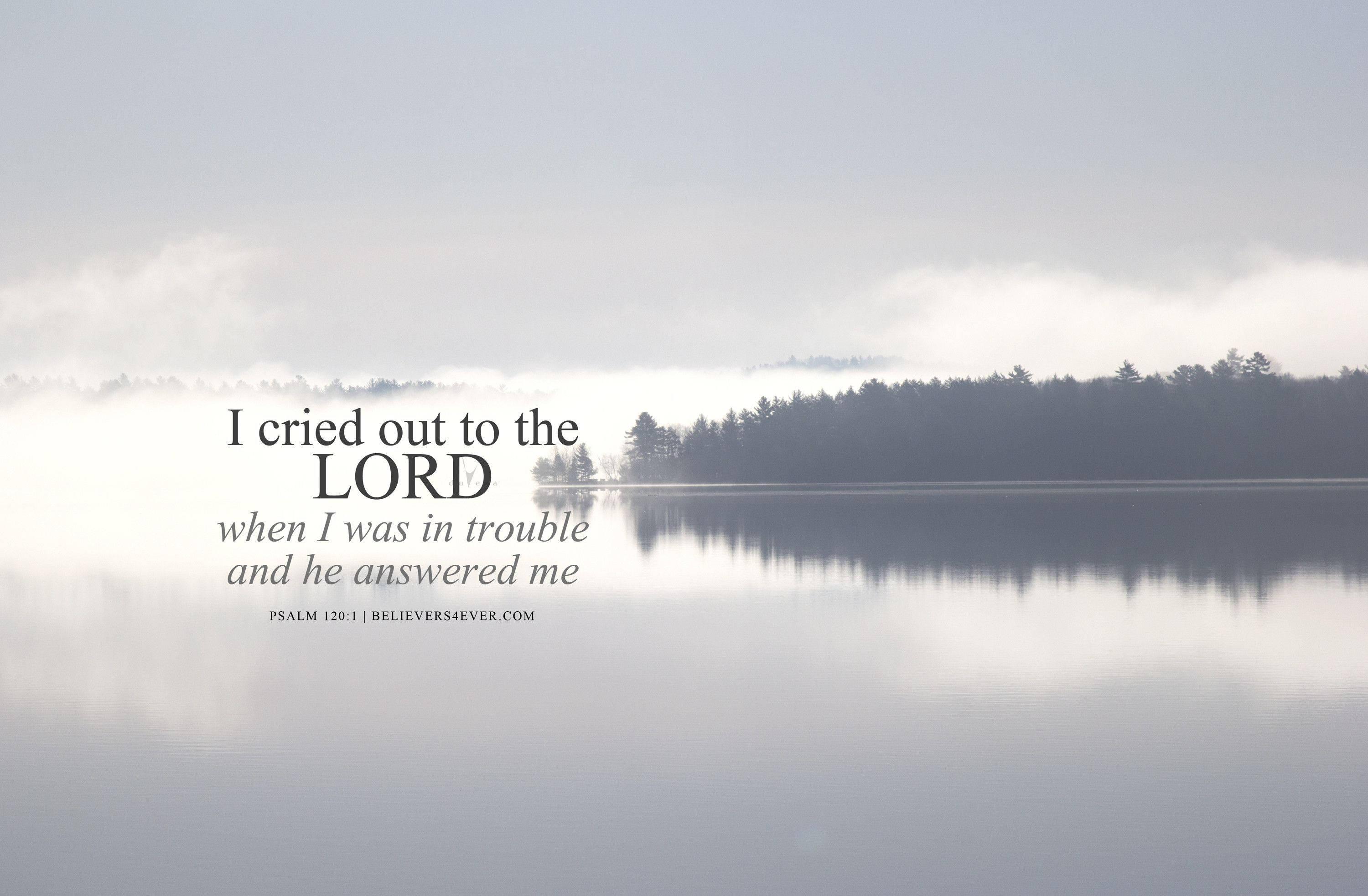 Monochromatic Illustration of Aesthetic Christian Saying — 3000x1967 wallpaper