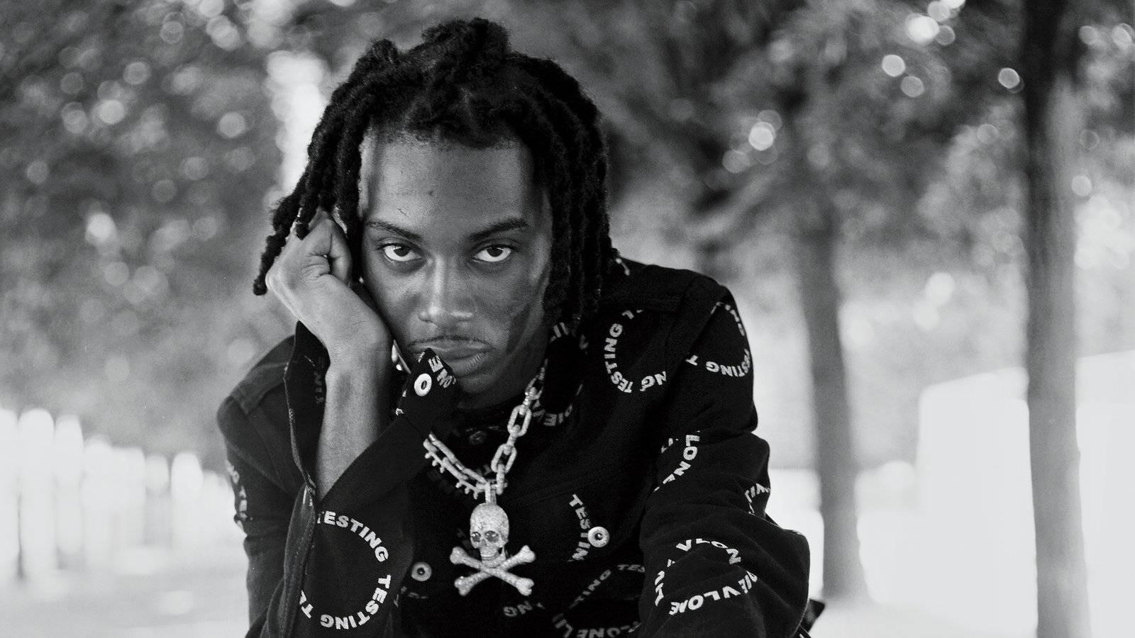 Monochrome Playboi Carti PFP — 1600x900 wallpaper