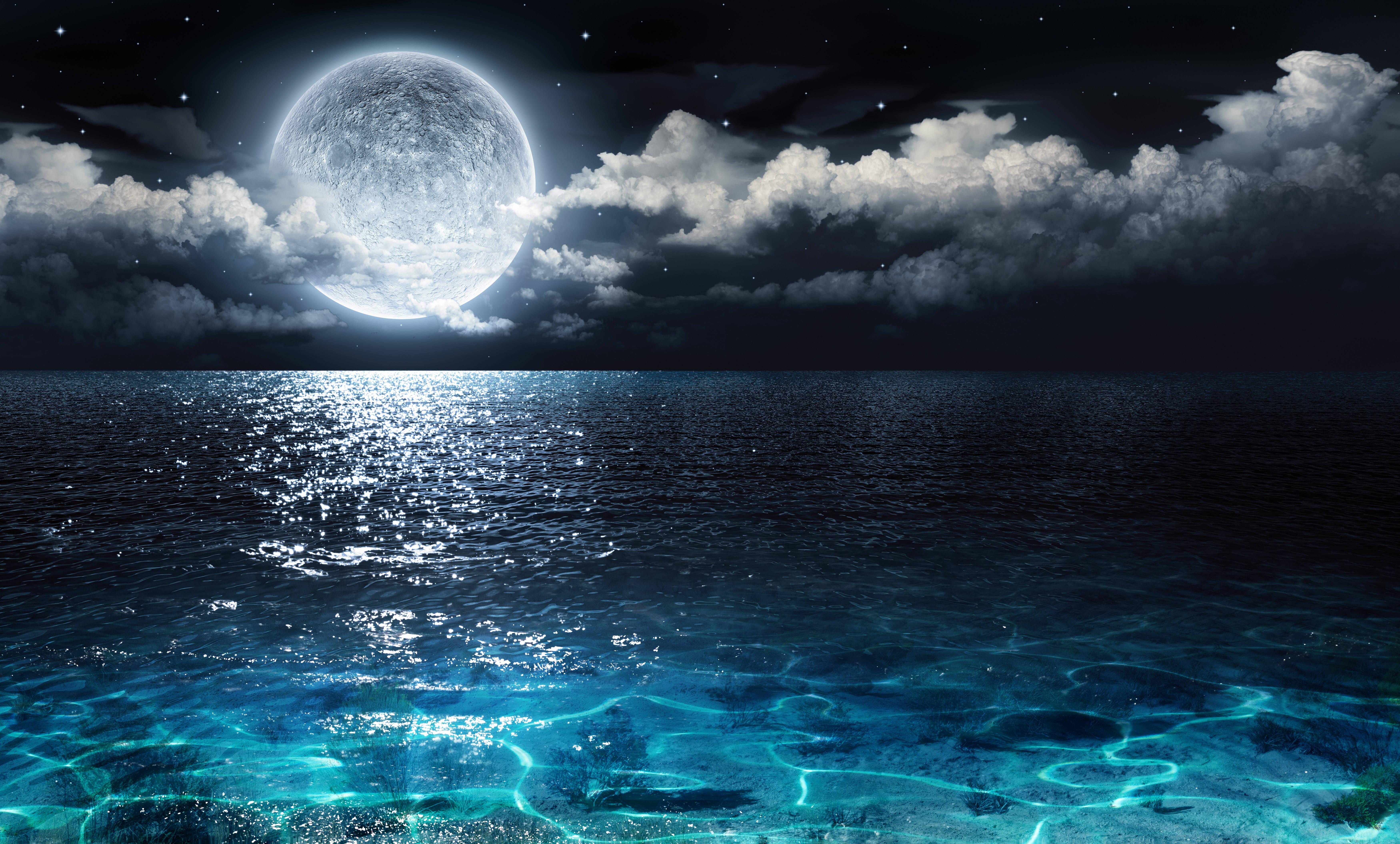 Moon — 7000x4224 wallpaper