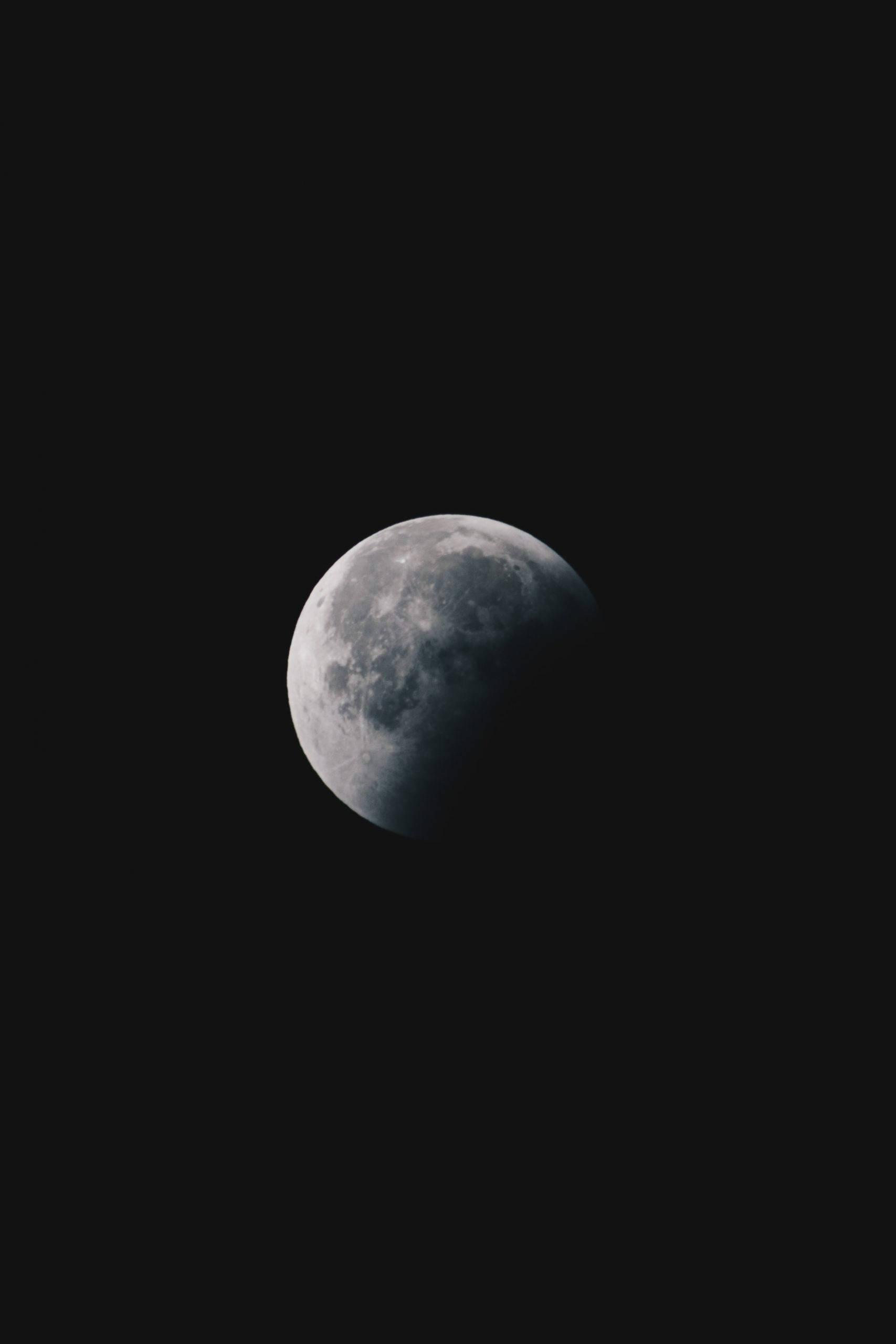 Moon Aesthetic Lunar Eclipse — 1707x2560 wallpaper