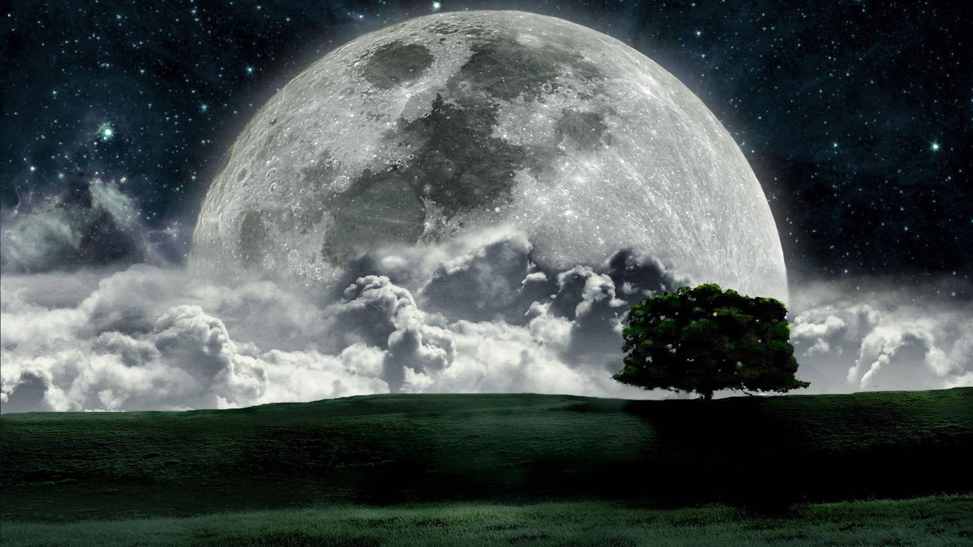 Moon — 1920x1080 wallpaper