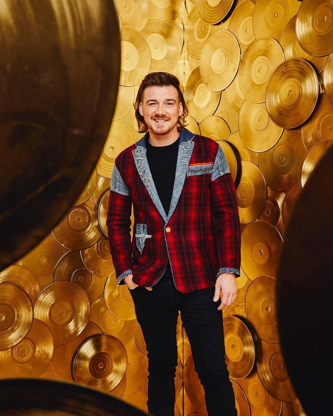 Morgan Wallen Golden Disc — 1080x1350 wallpaper