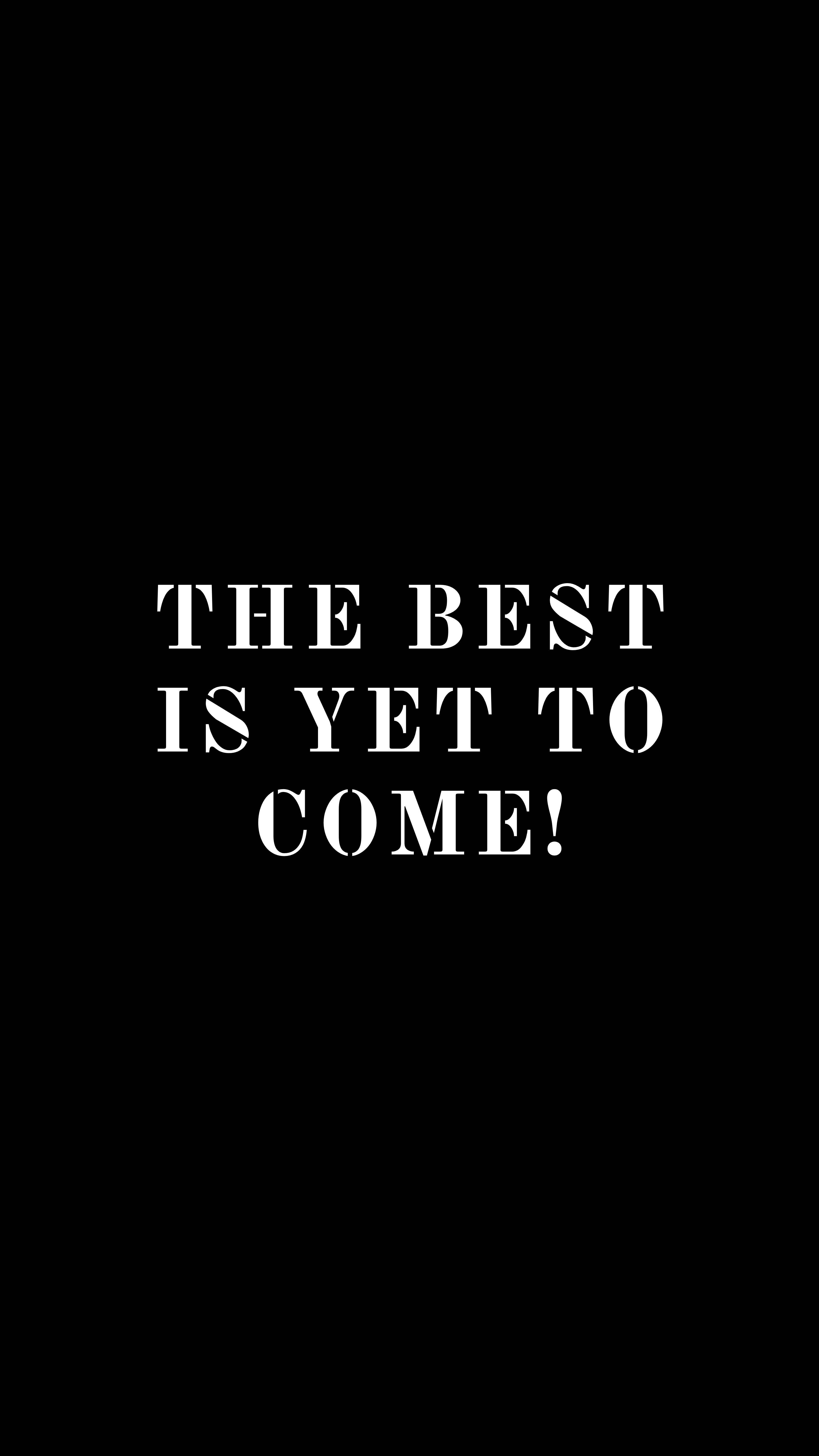 Motivational Phrase About The Future — 3240x5760 wallpaper