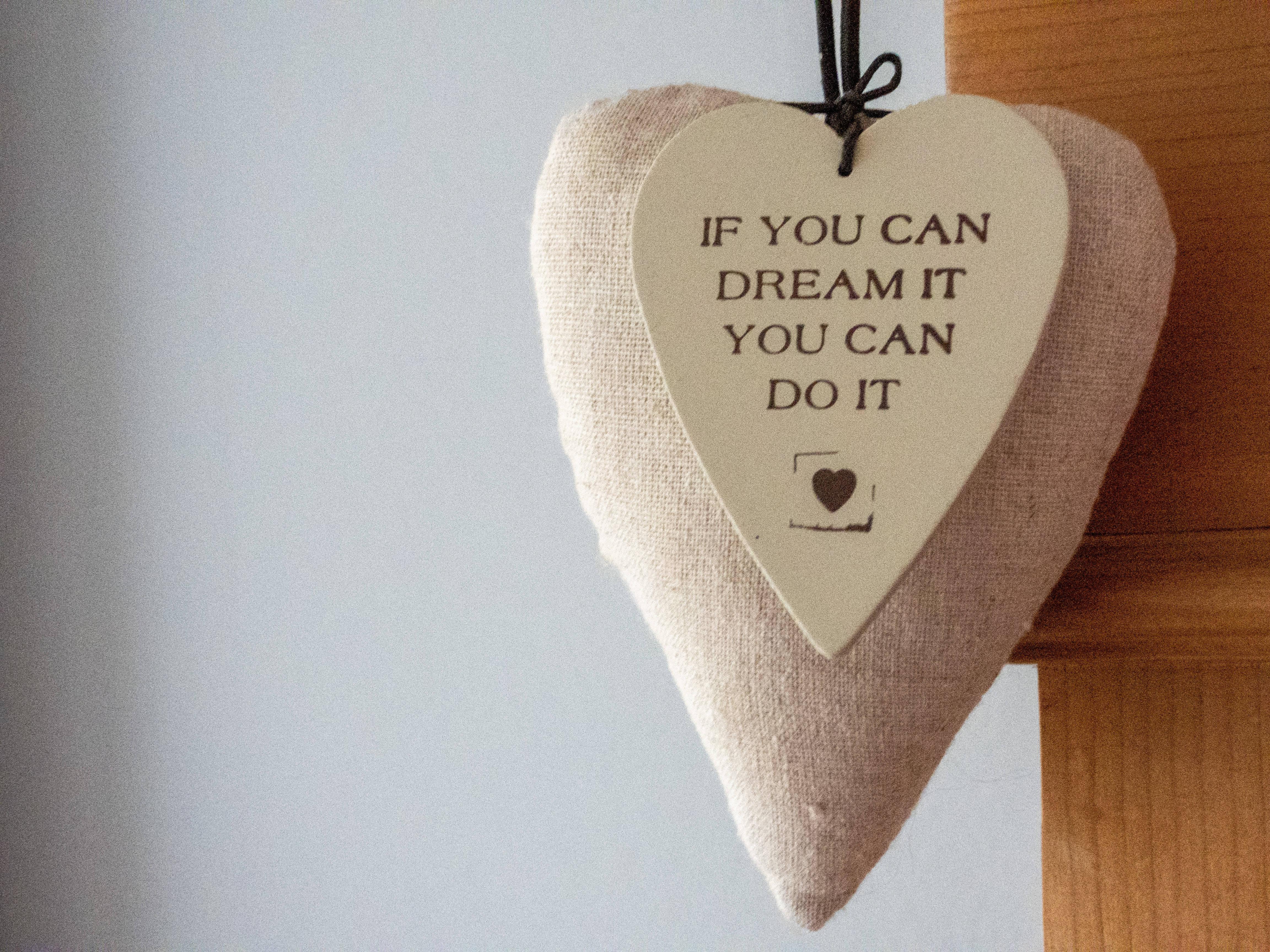 Motivational Phrase Inscription On Heart — 4608x3456 wallpaper