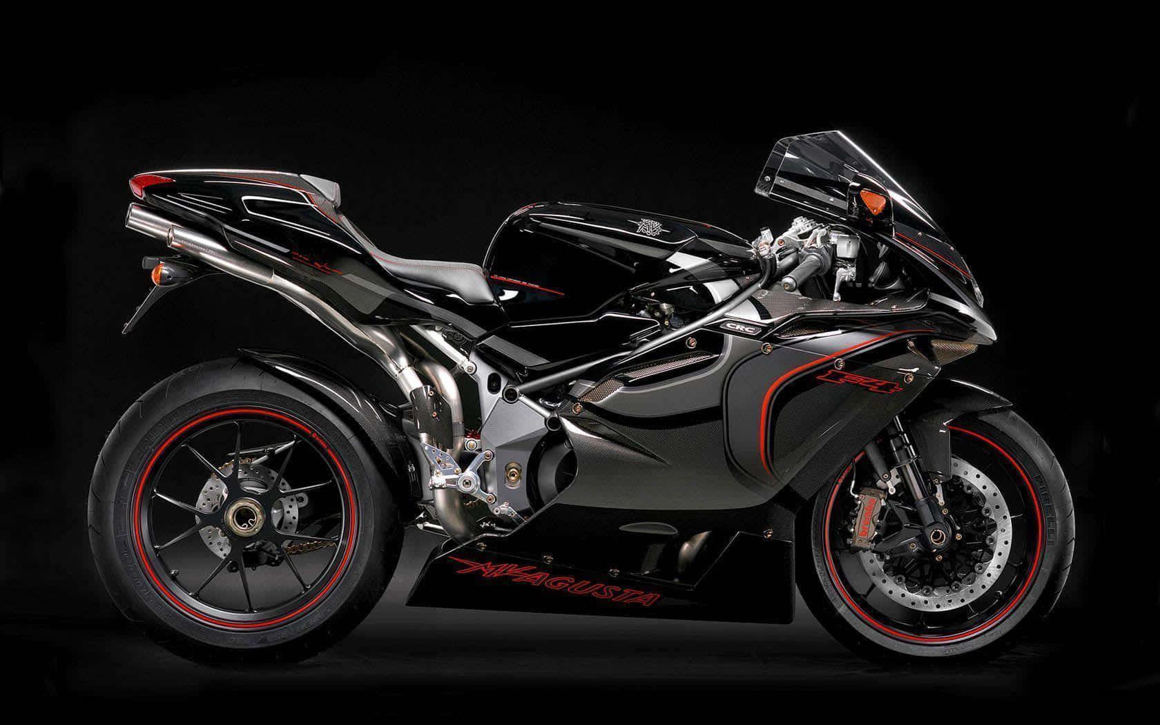 Motorcycle Cruising on an Open Highway — 1680x1050 wallpaper