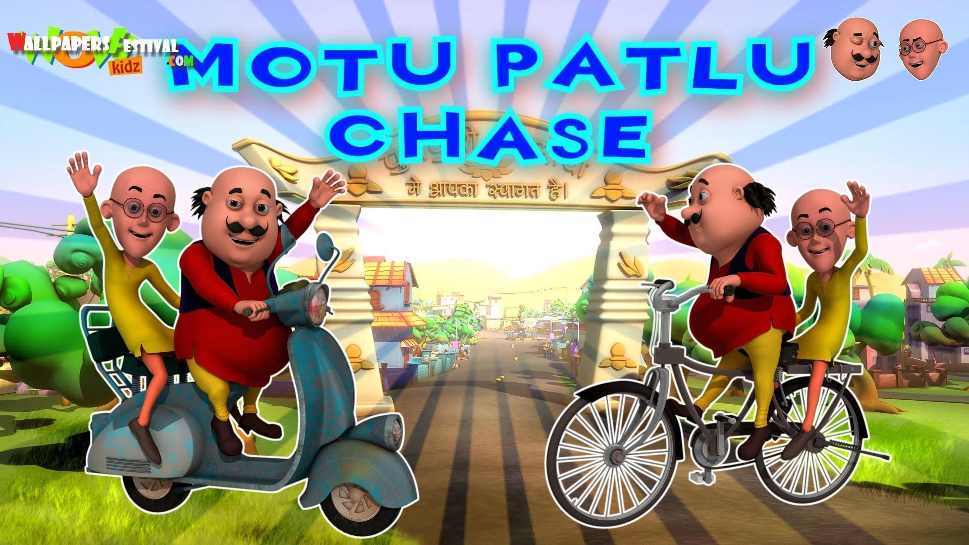 Motu Patlu Chase — 1920x1080 wallpaper