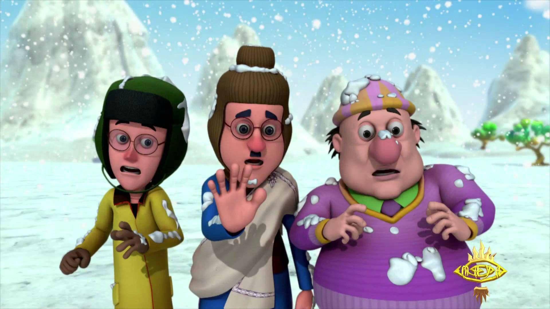 Motu Patlu Snowing — 1920x1080 wallpaper