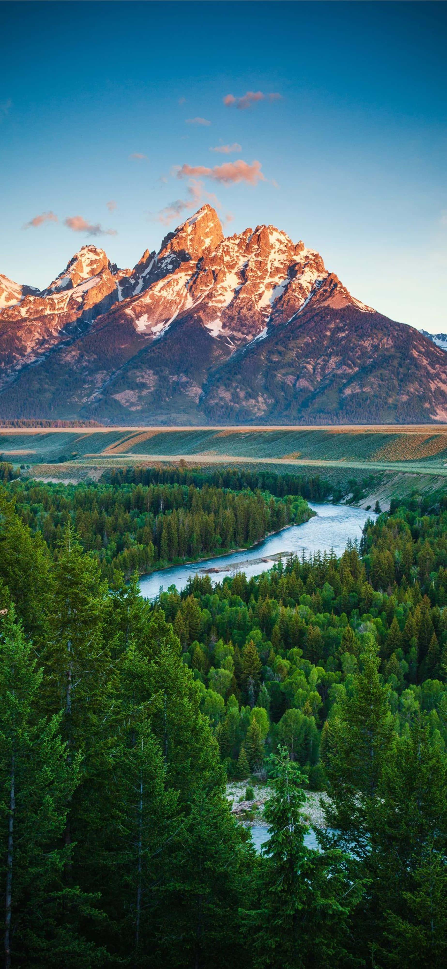 Mountain Ranges Nature 4K iPhone — 1847x4000 wallpaper