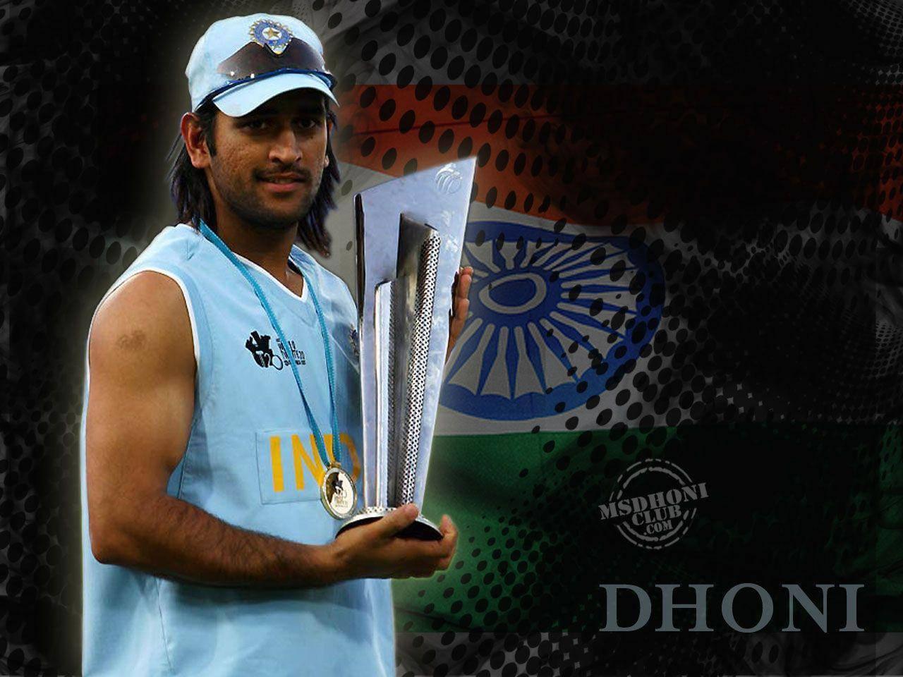 Ms Dhoni T20 World Cup — 1280x960 wallpaper