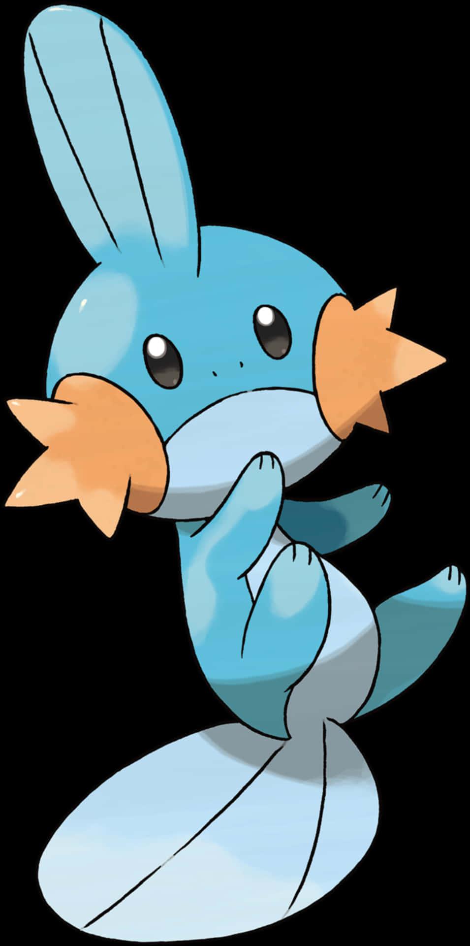 Mudkip Pokemon Artwork — 955x1921 wallpaper