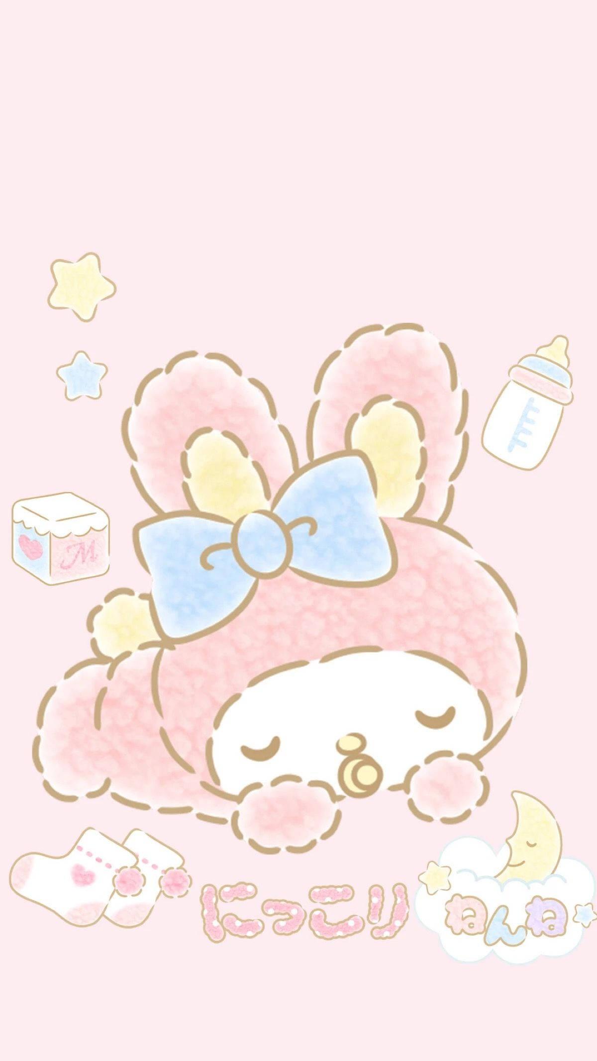 My Melody and Her Magical Friends — 1200x2133 wallpaper