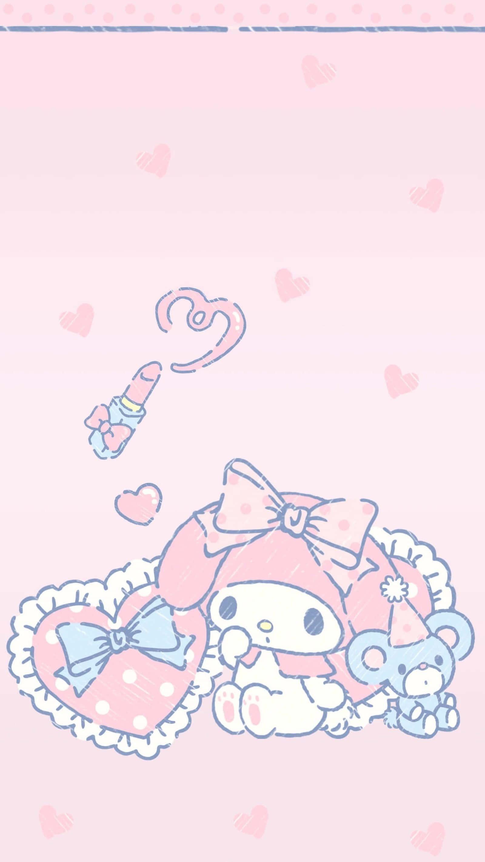 My Melody Brings Love and Joy — 1600x2842 wallpaper