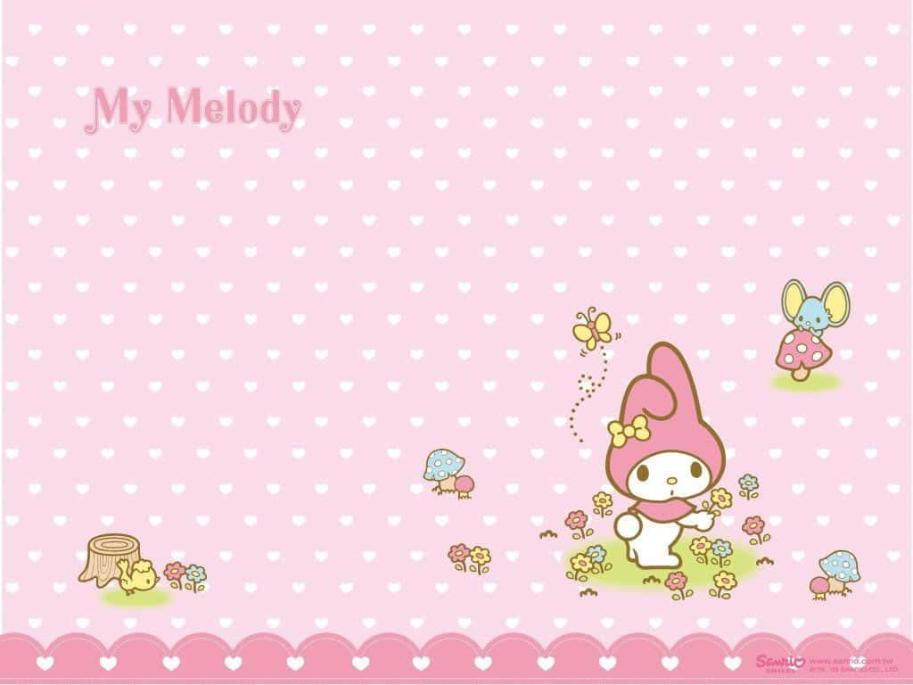 My Melody is so sweet and cute! — 1024x768 wallpaper