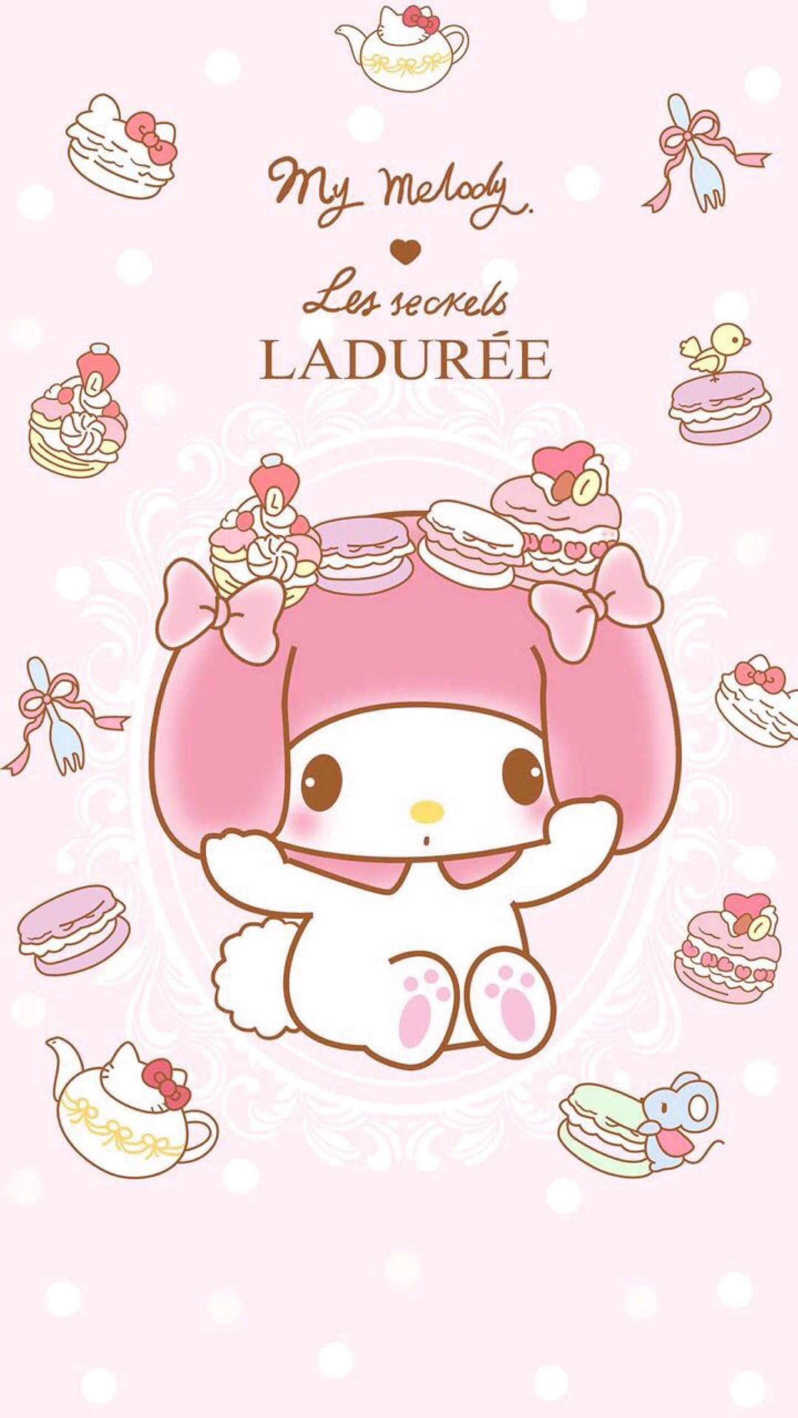 My Melody Laduree — 1600x2844 wallpaper