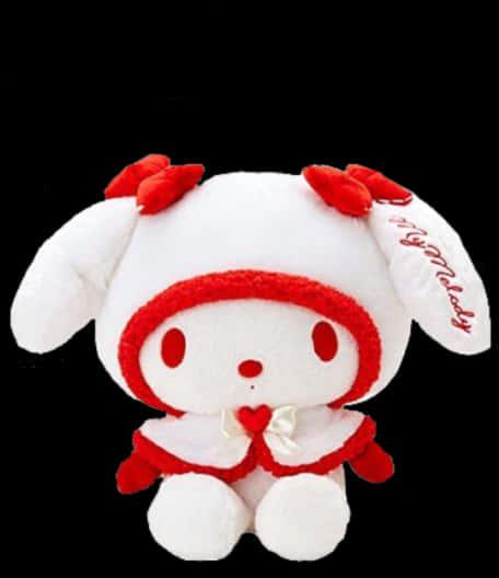 My Melody Plush Toy Red White — 456x528 wallpaper