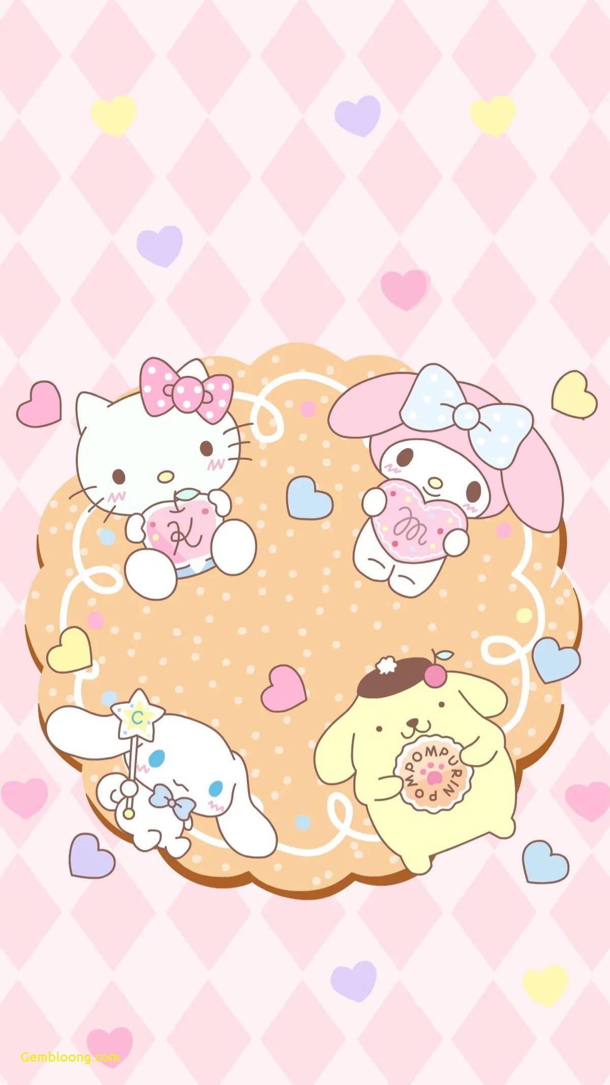 My Melody With Sanrio Friends — 1200x2133 wallpaper