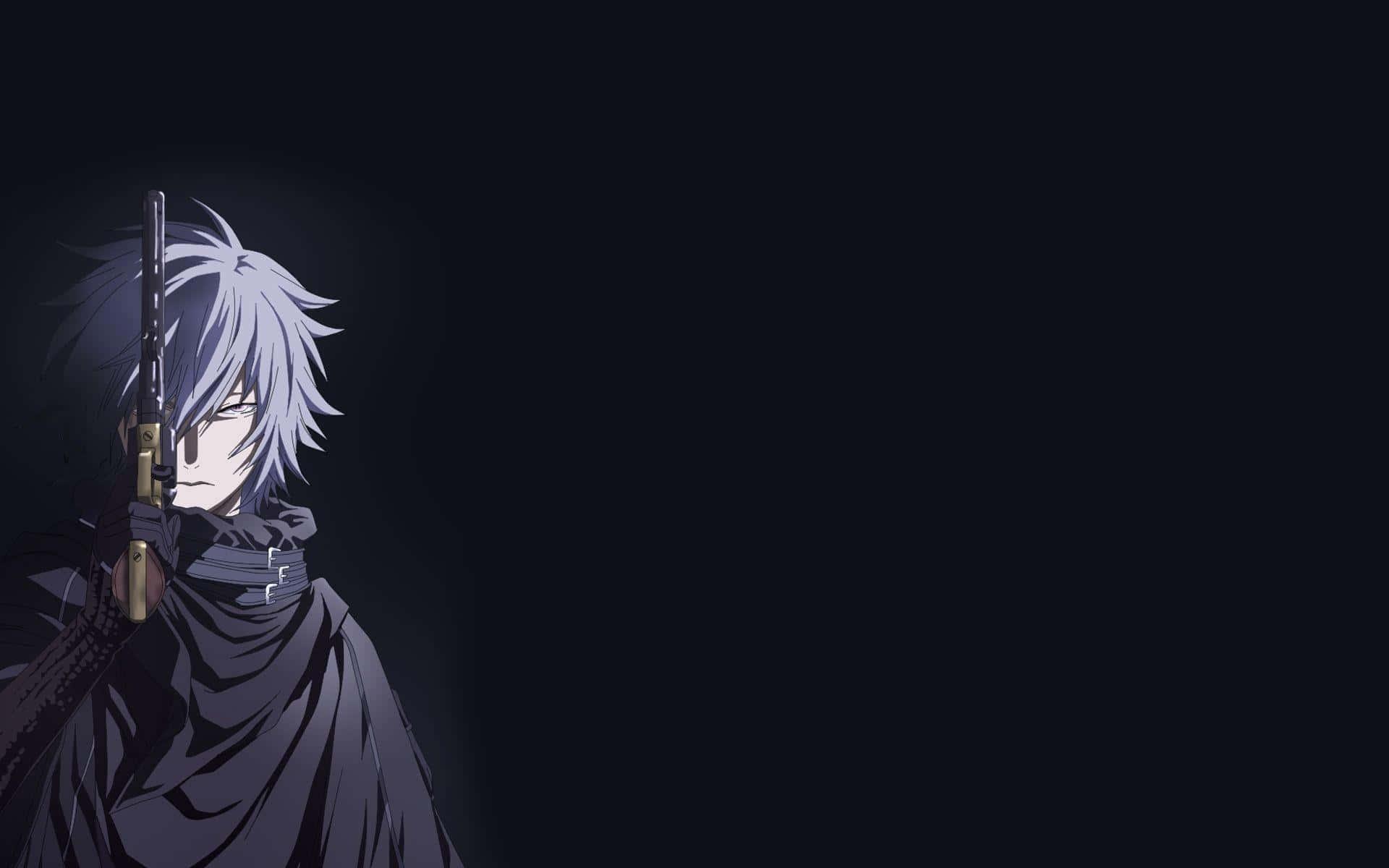 Mysterious and alluring, this cute dark anime character will send chills down your spine — 1920x1200 wallpaper