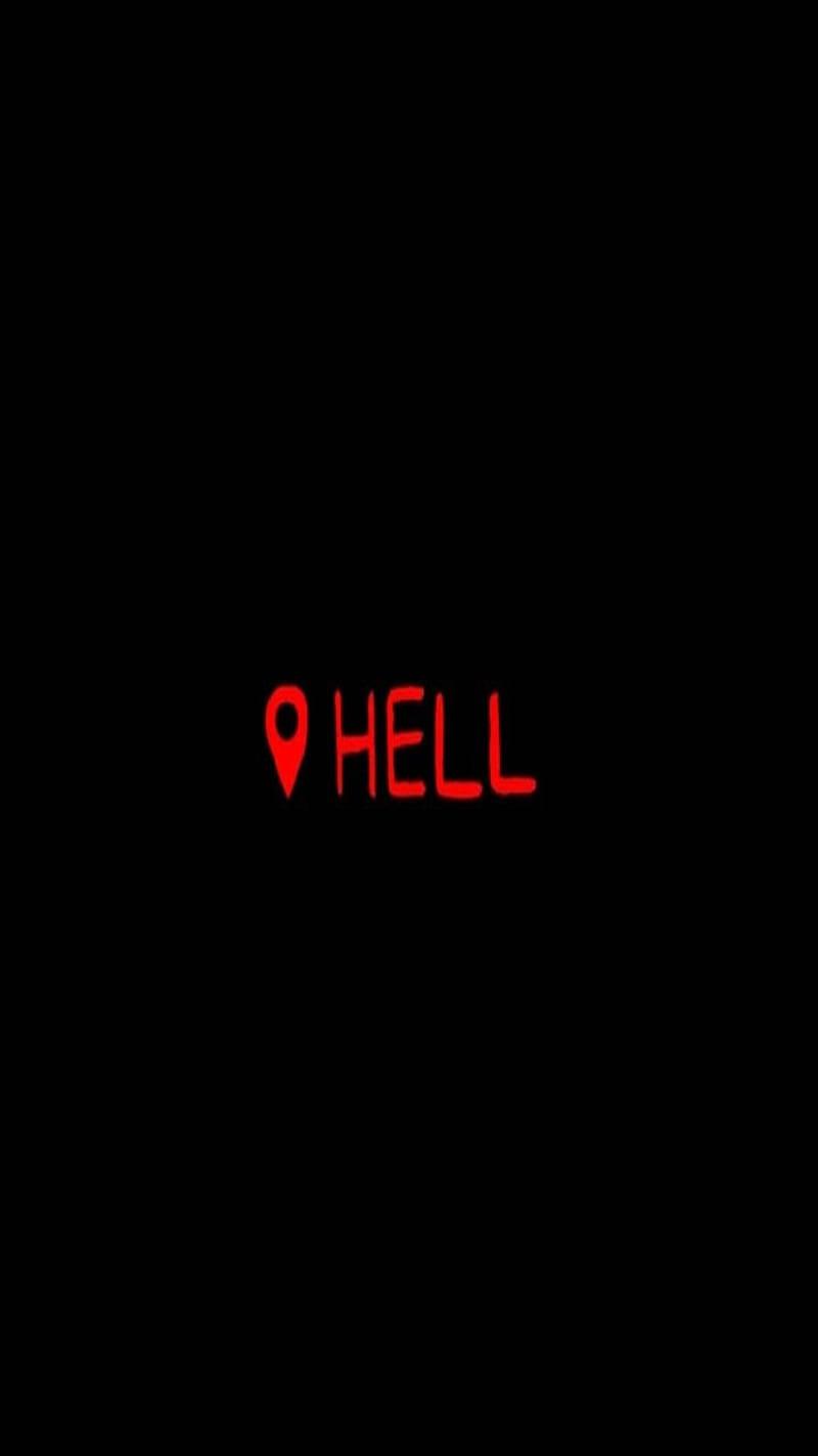 Mysterious Dark Devil in Hell — 800x1422 wallpaper