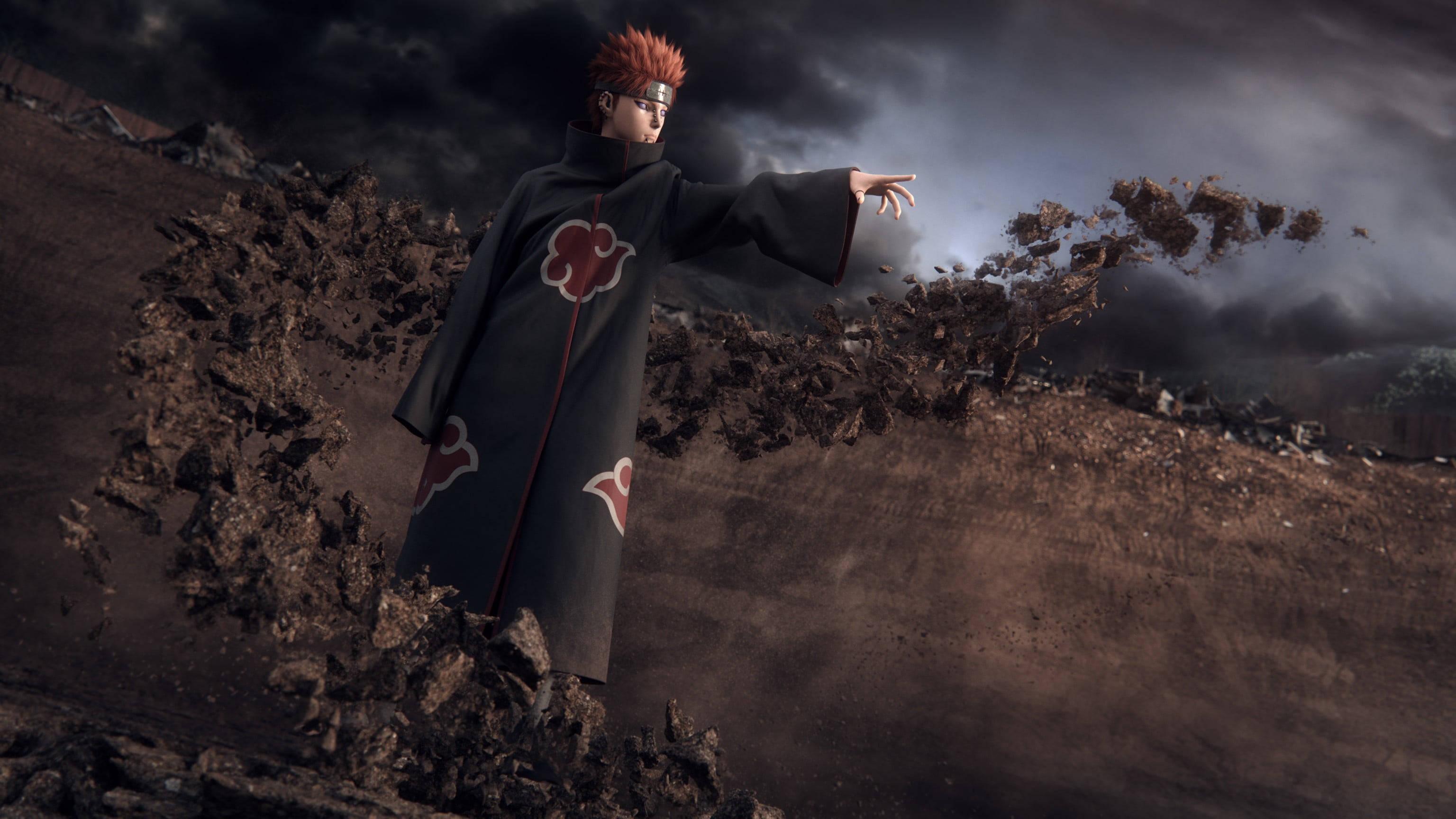 Nagato Naruto Pain In 3d — 3072x1728 wallpaper